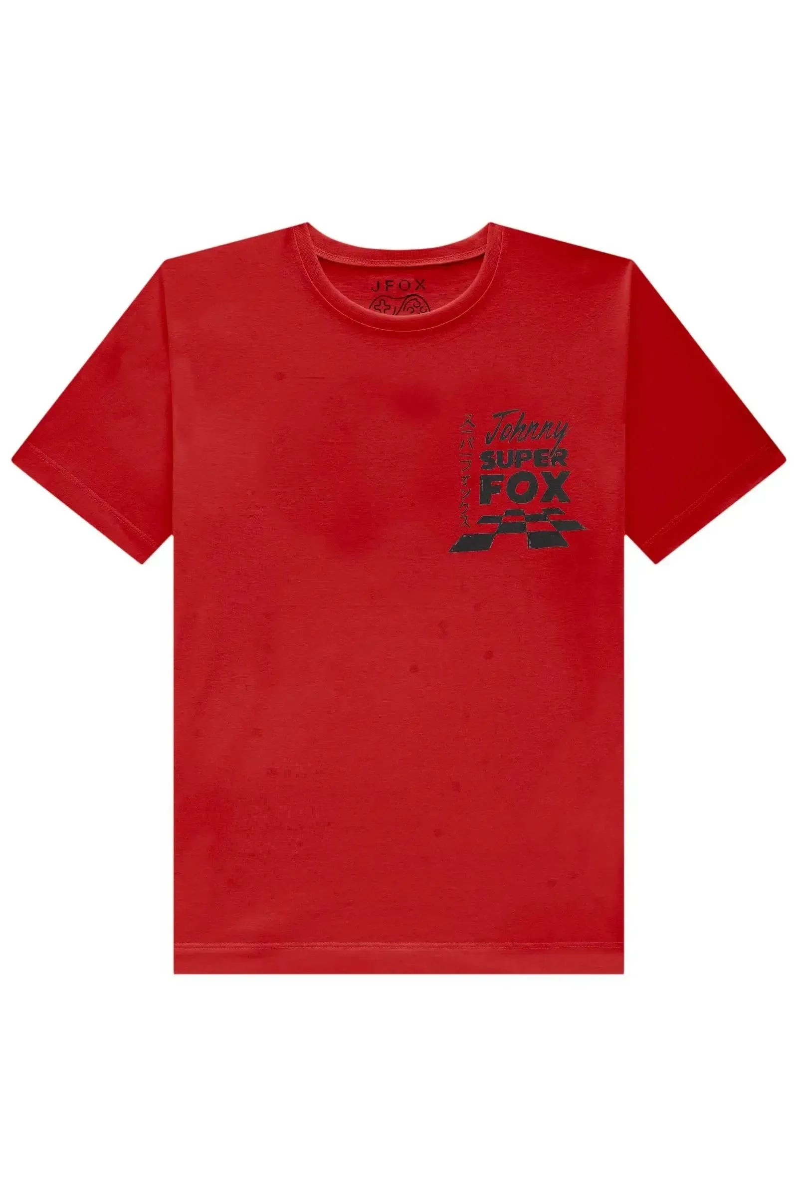 Camiseta em Meia Malha 83269 Johnny Fox Teen Menino