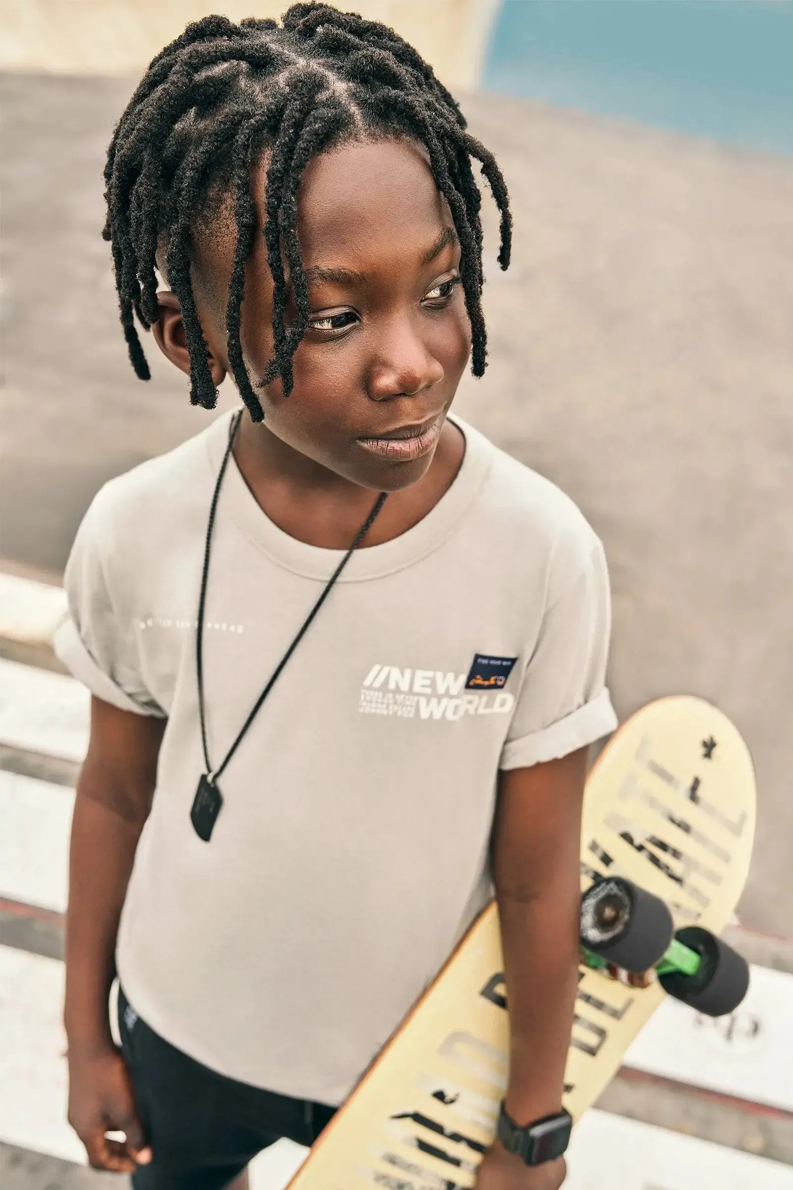 Camiseta em Meia Malha 83302 Johnny Fox Teen Menino