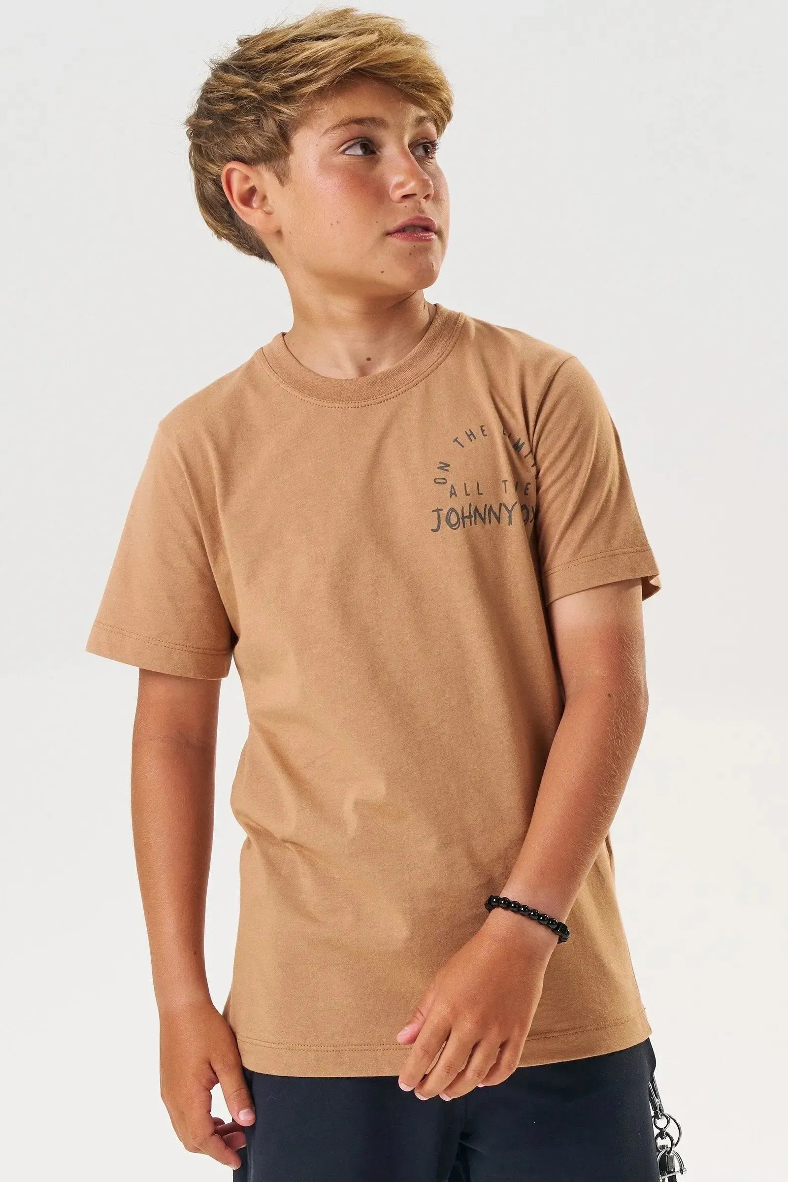 Camiseta em Meia Malha 83420 Johnny Fox Teen Menino