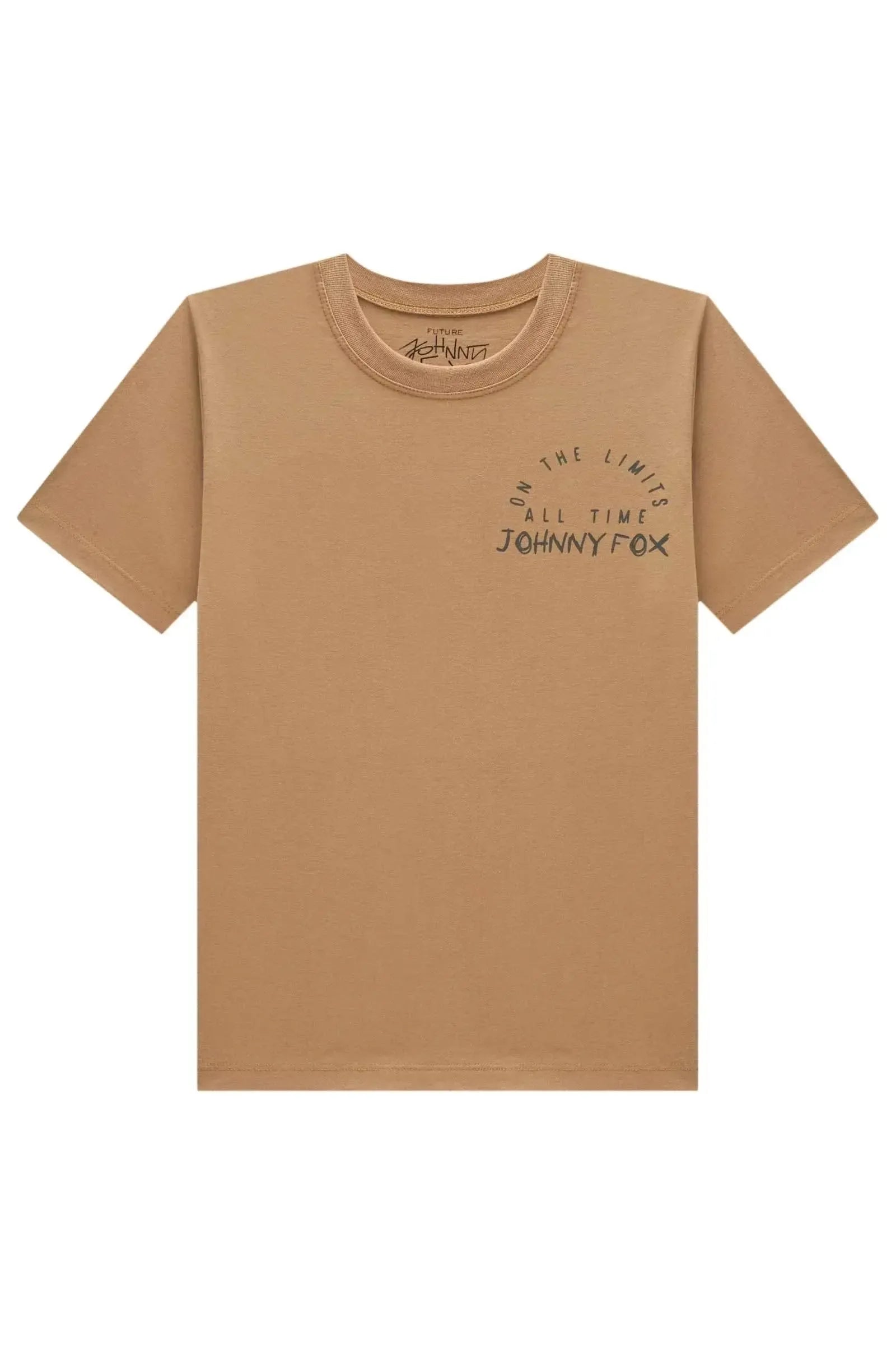 Camiseta em Meia Malha 83420 Johnny Fox Teen Menino