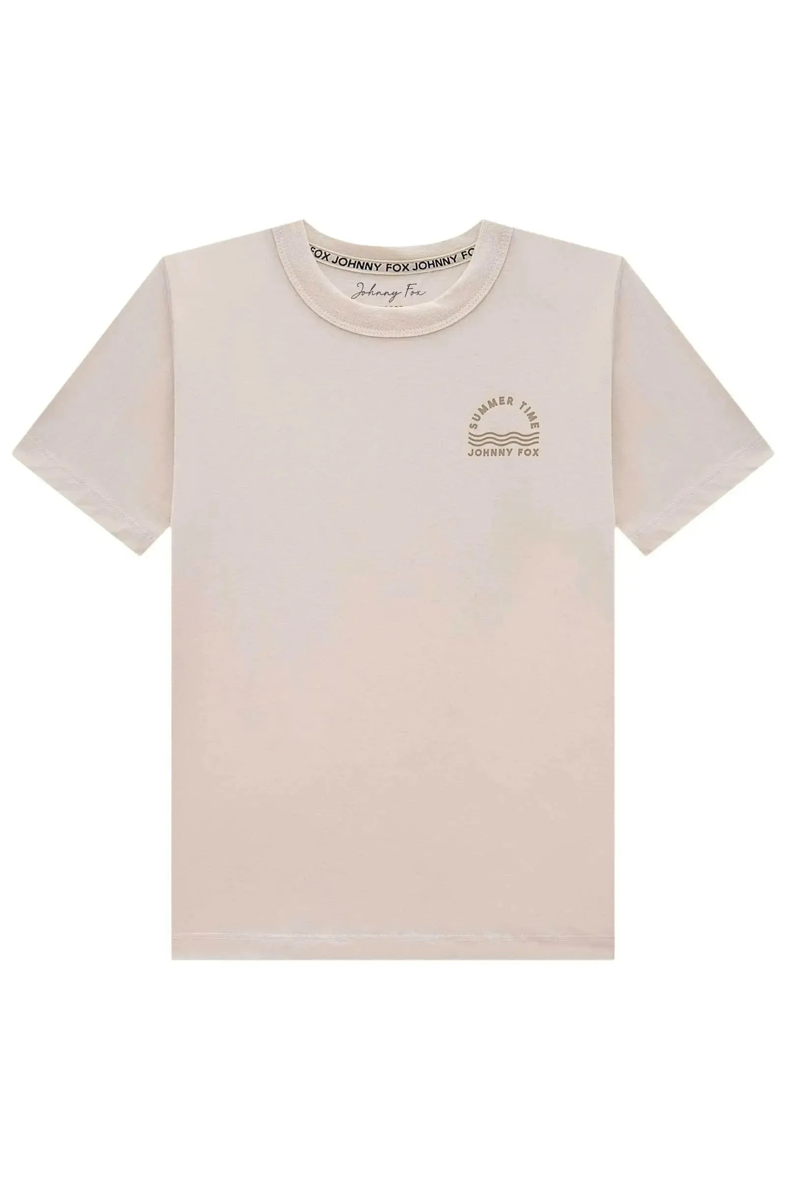 Camiseta em Meia Malha 83507 Johnny Fox Teen Menino