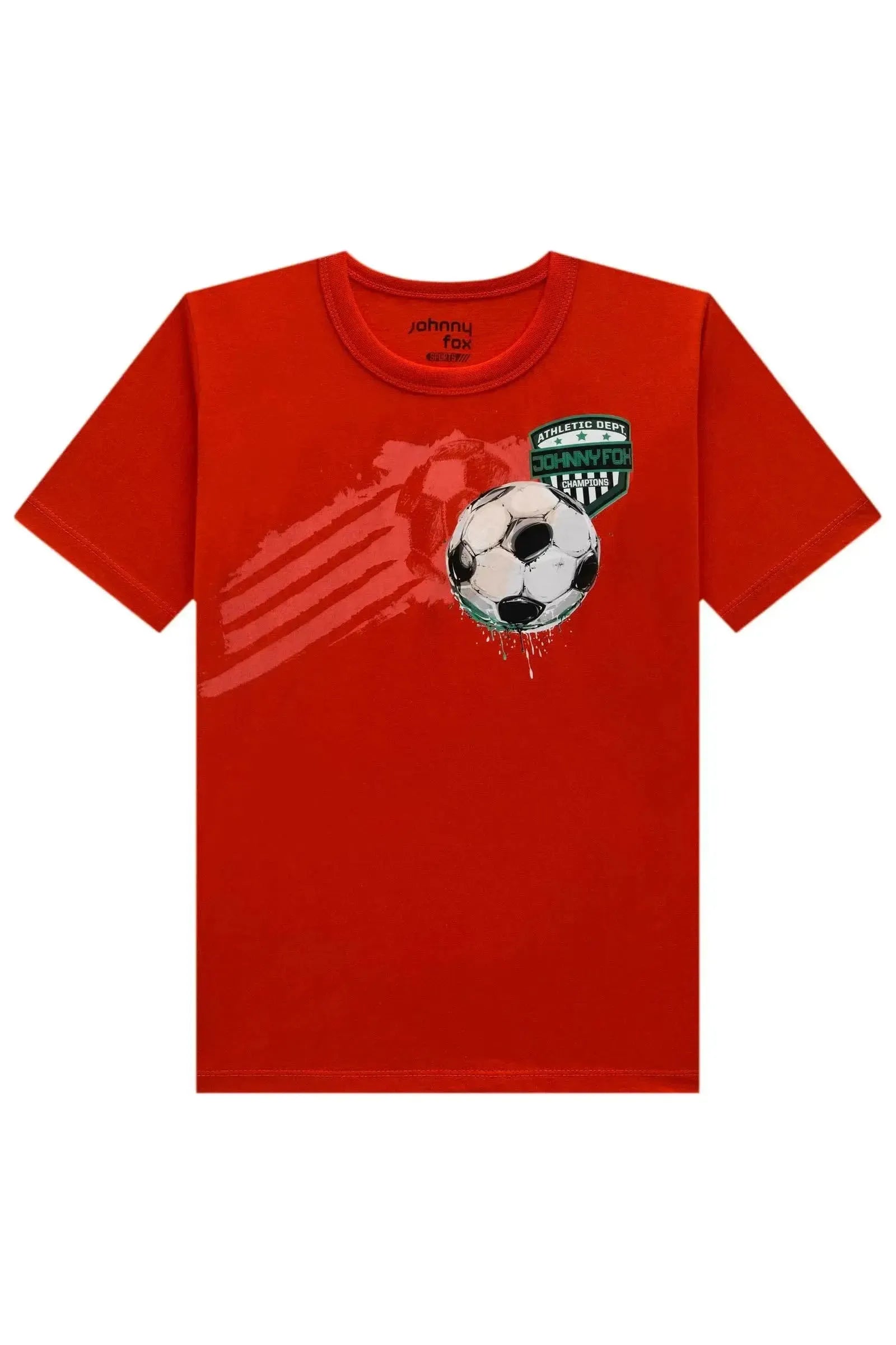 Camiseta em Meia Malha 85629 Johnny Fox Teen Menino