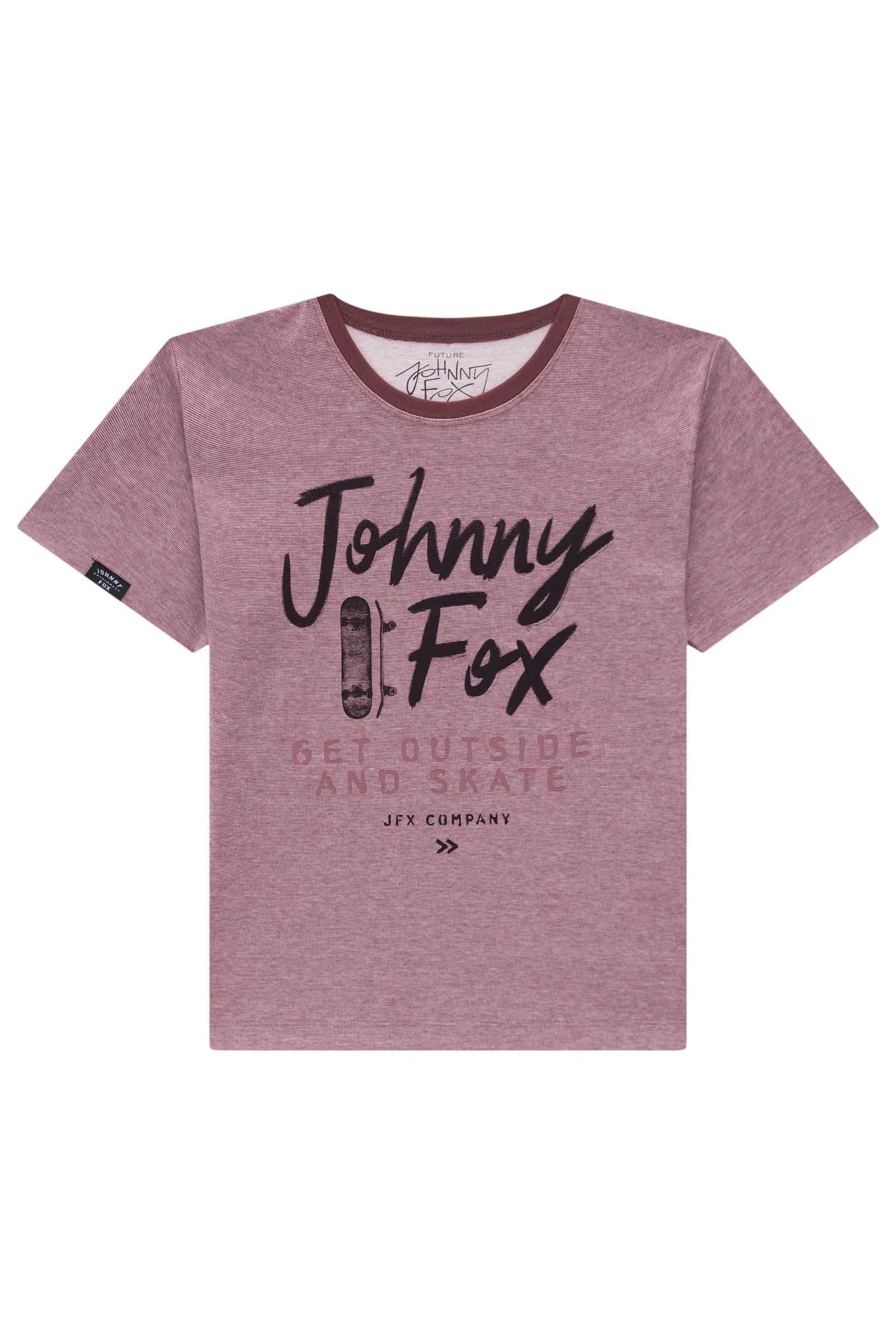 Camiseta em Meia Malha Diferenciada Canadá 73035 Johnny Fox