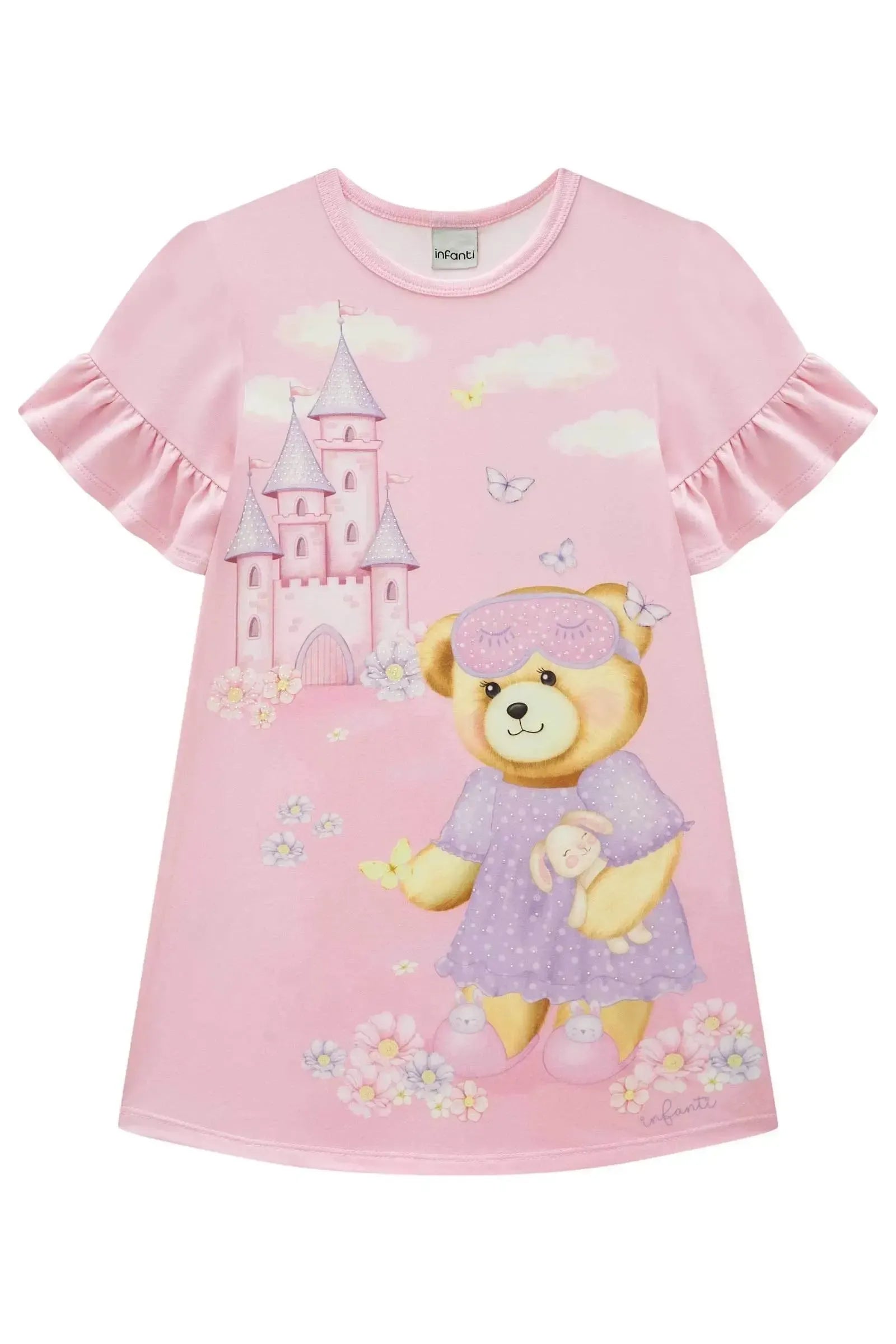 Camisola em Malha Comfy 84164 Infanti Infantil Menina