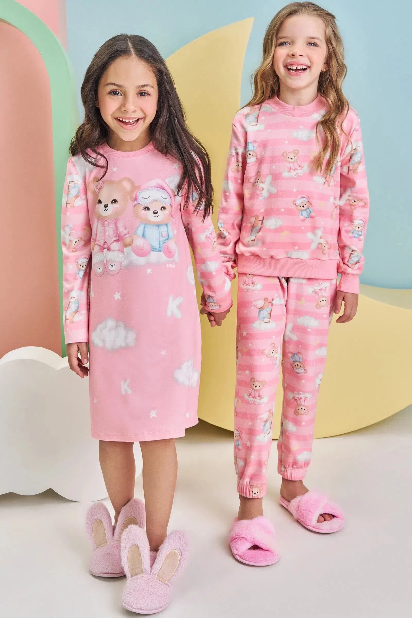 Camisola Manga Longa em Malha Comfy 79219 Kukiê Infantil Menina