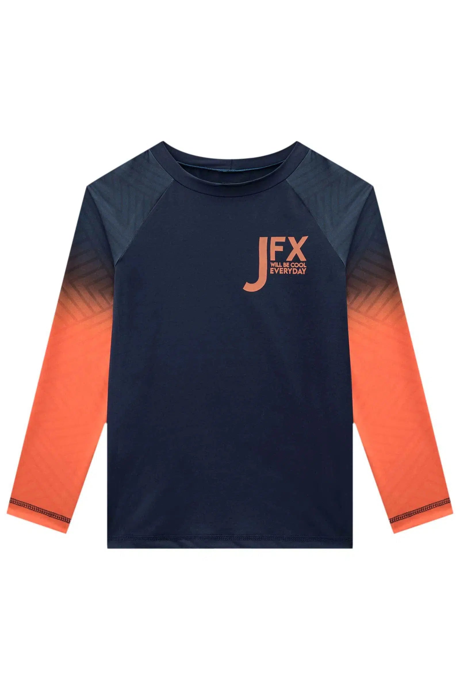 Conjunto Teen Menino de Camiseta e Sunga em Malha Uv Dry com Proteção Uv 50+ 81715 Johnny Fox