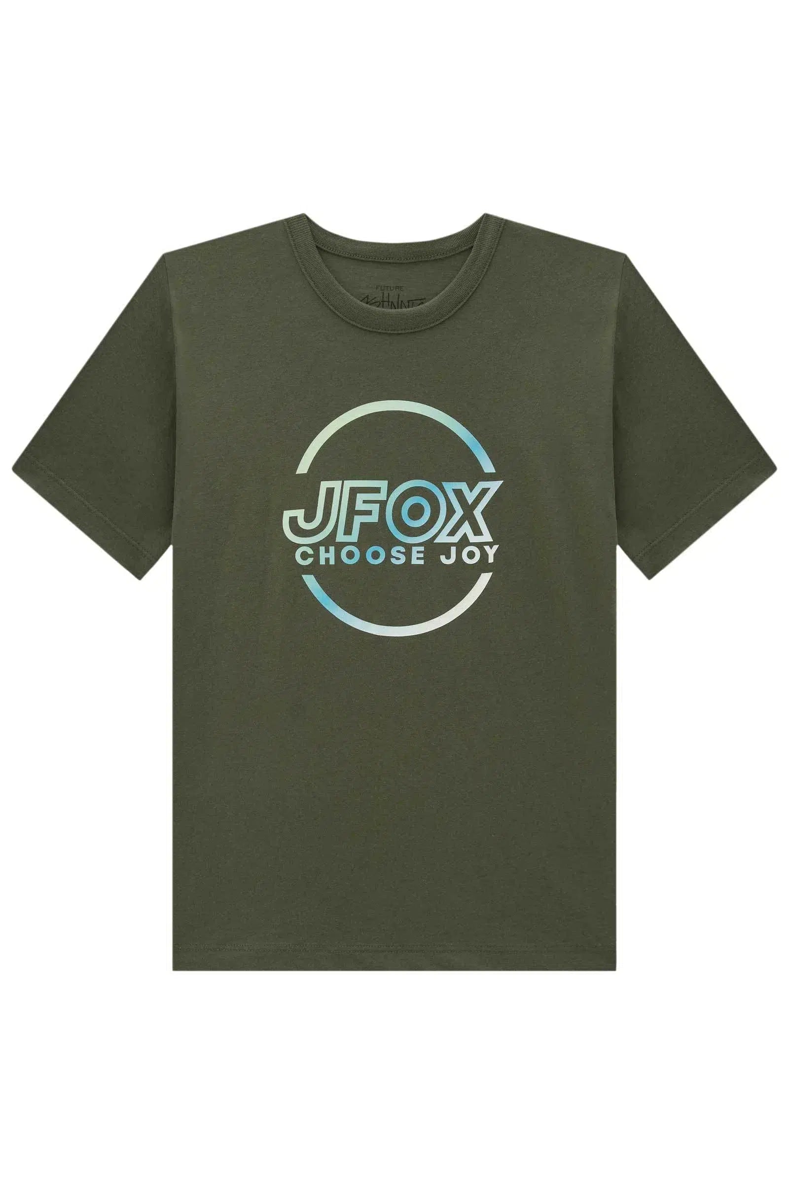 Conjunto de Camiseta em Meia Malha e Bermuda em Linho Santorini com Elastano 82139 Johnny Fox