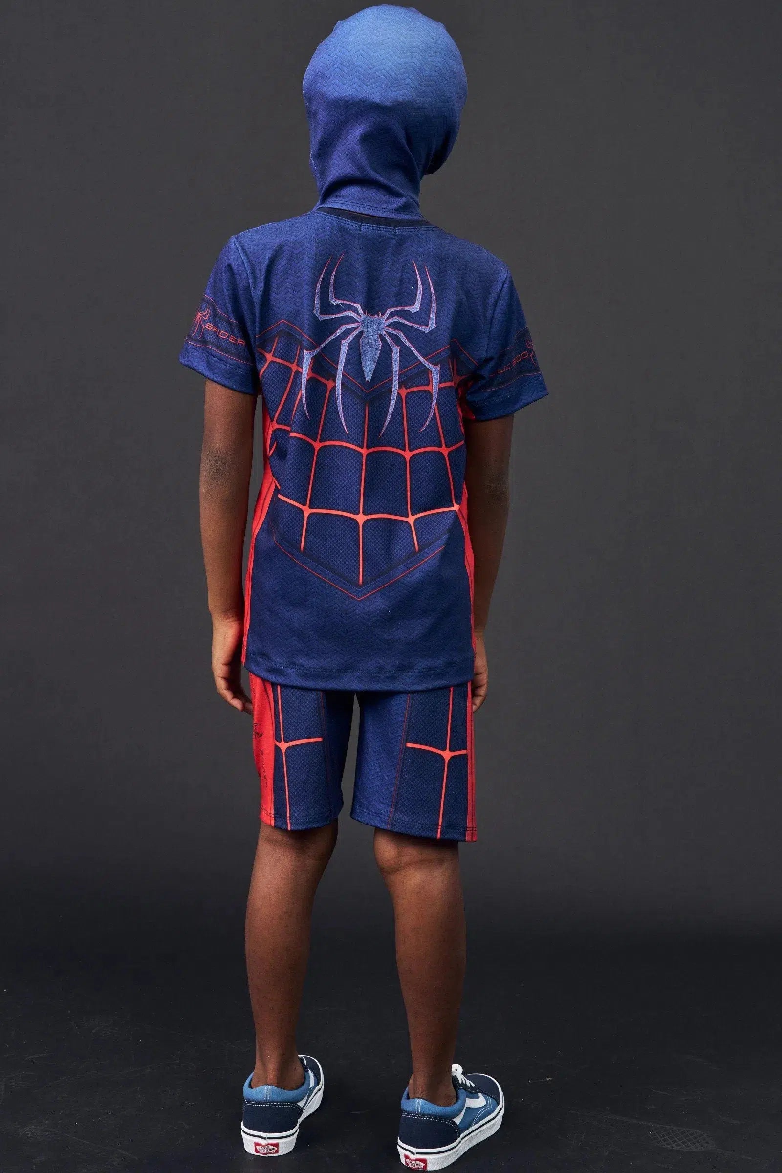 Fantasia de Herói Aranha (camiseta Bermuda e Máscara) 76332 LucBoo