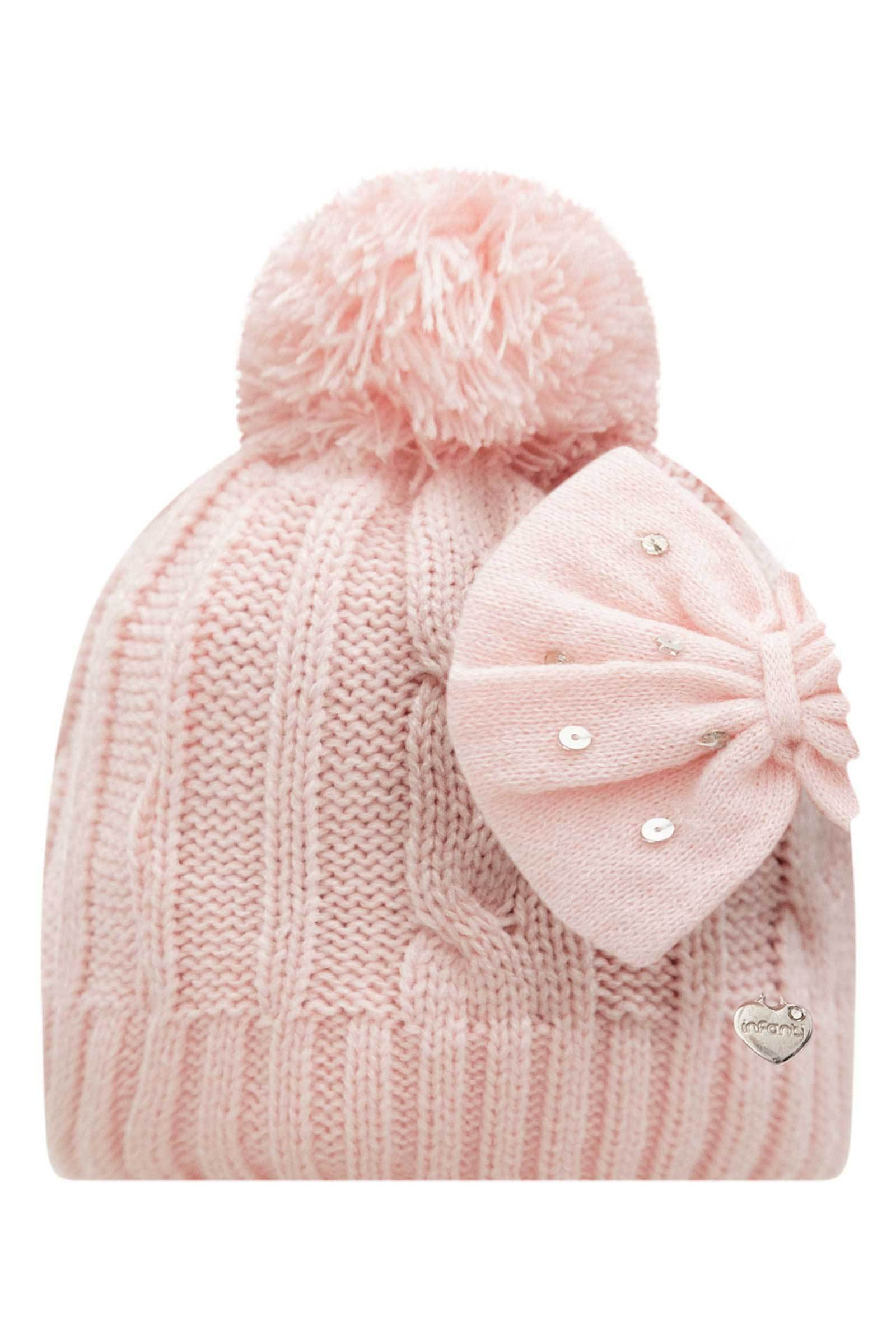 Gorro em Tricot 78109 Infanti Bebê Menina