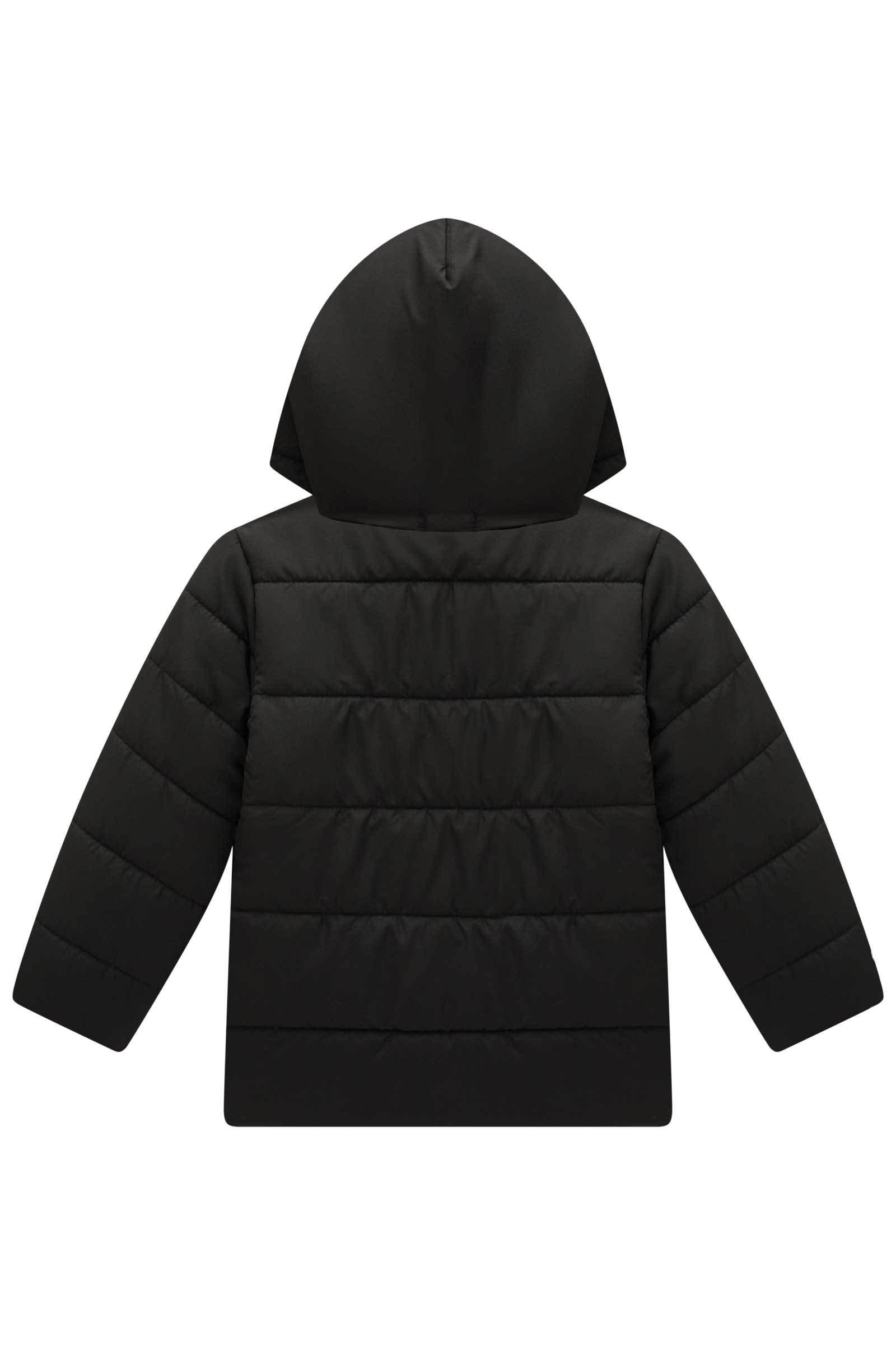 Jaqueta Puffer Alongada em Nylon 80112 Infanti Infantil Menina