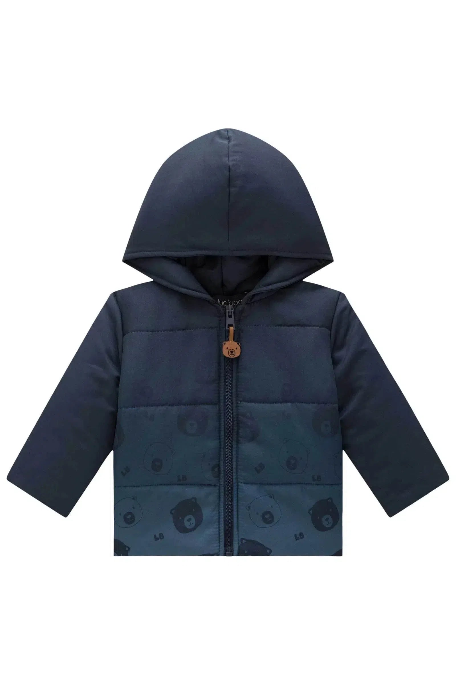 Jaqueta Puffer em Nylon Bora Peletizado 80443 LucBoo Bebê Menino