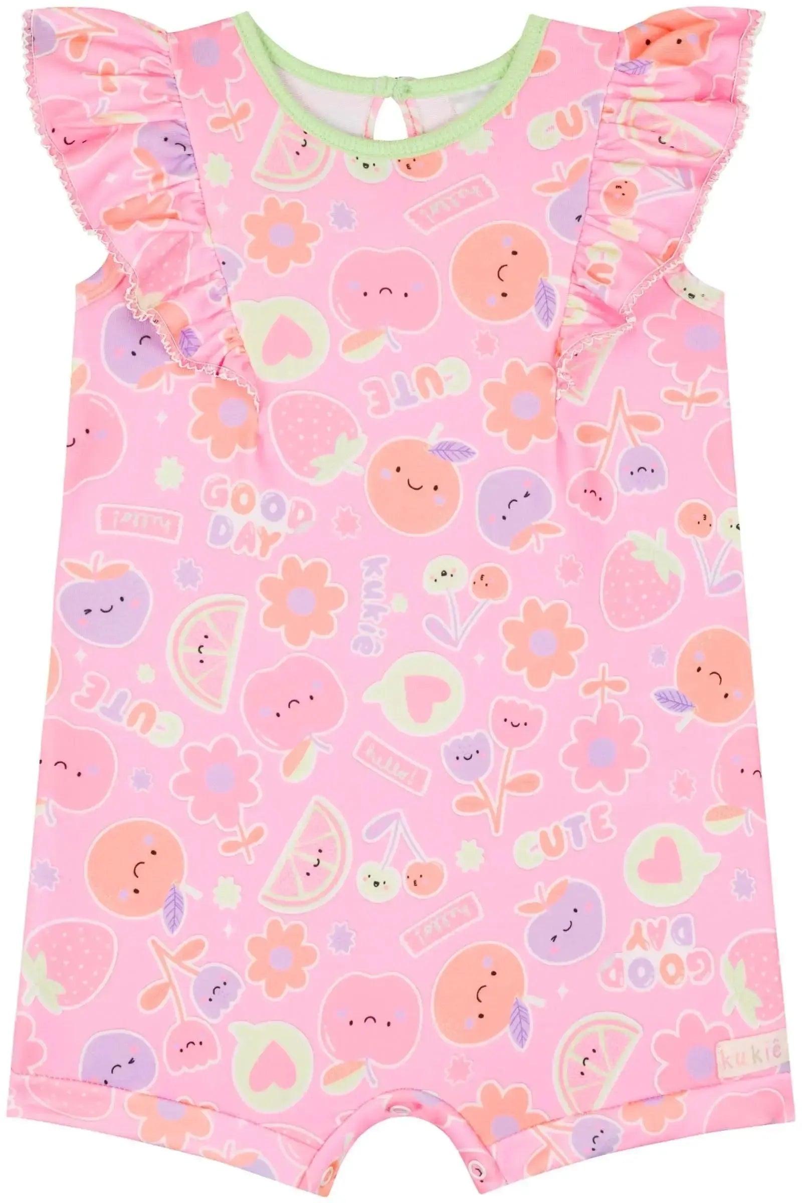 Macaquinho em Molecotton 85527 Kukiê Bebê Menina