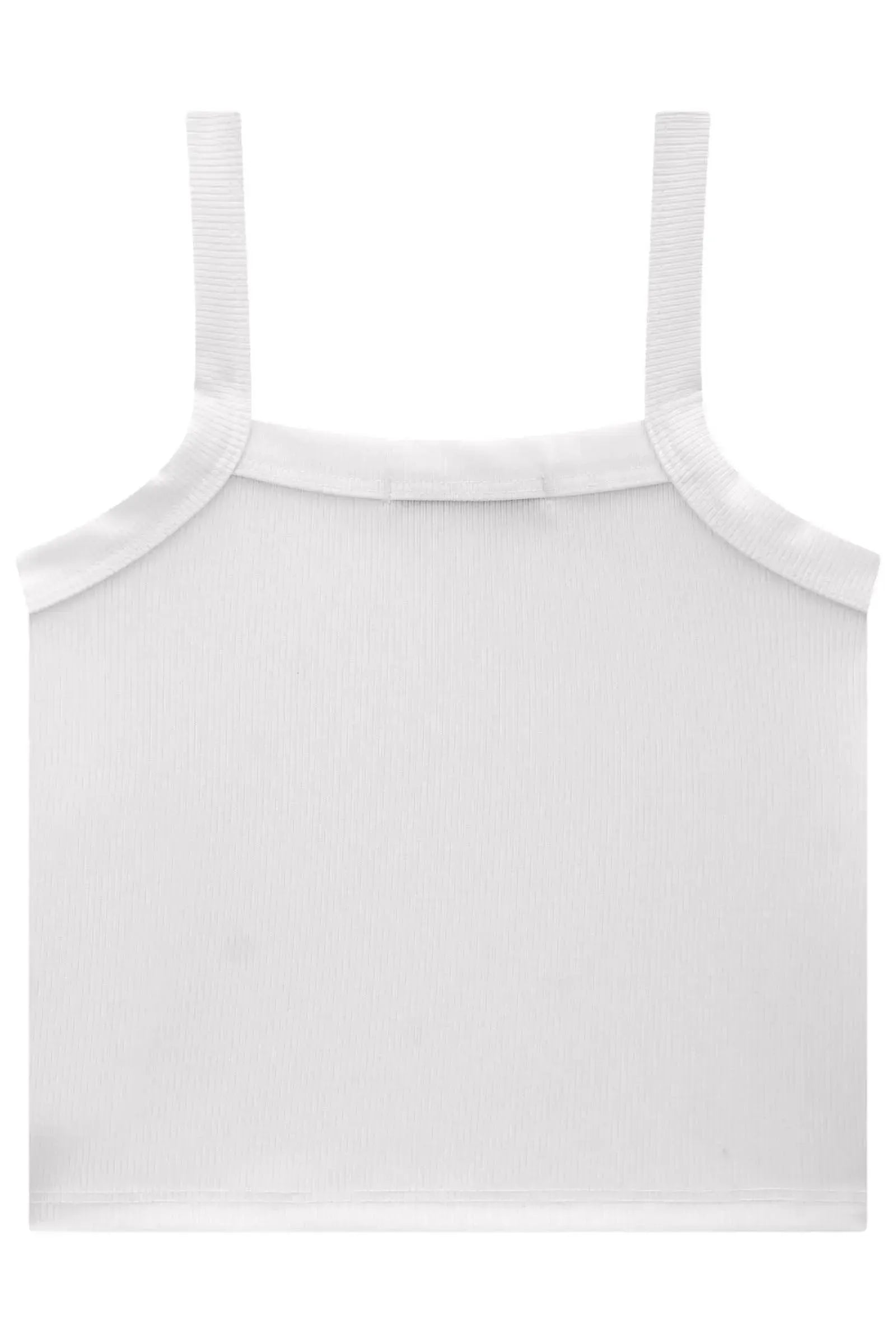 Regata Cropped em Canelado Fancy 82998 Lilimoon Teen Menina