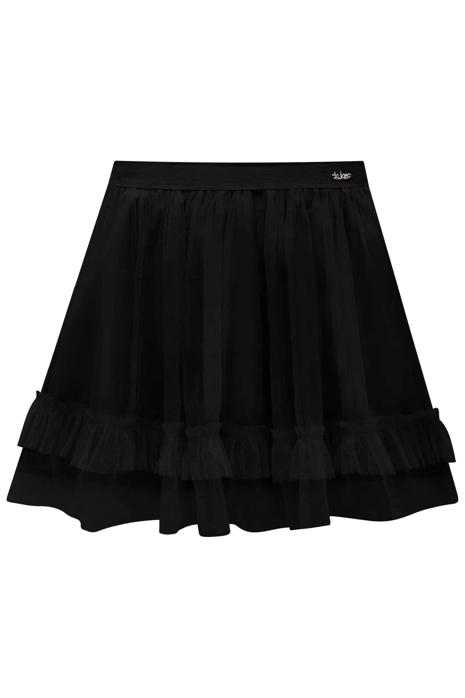 Saia em Tule com Elastano 79596 Kukiê Infantil Menina