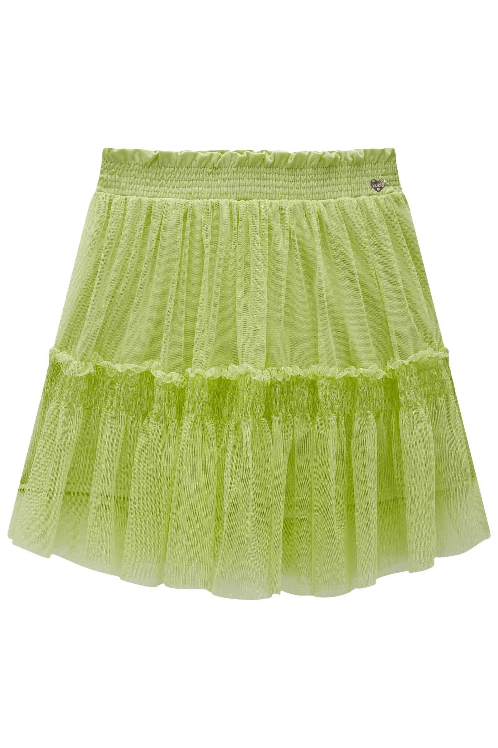 Saia em Tule com Elastano (com Shorts Embutido) 73763 Kukiê