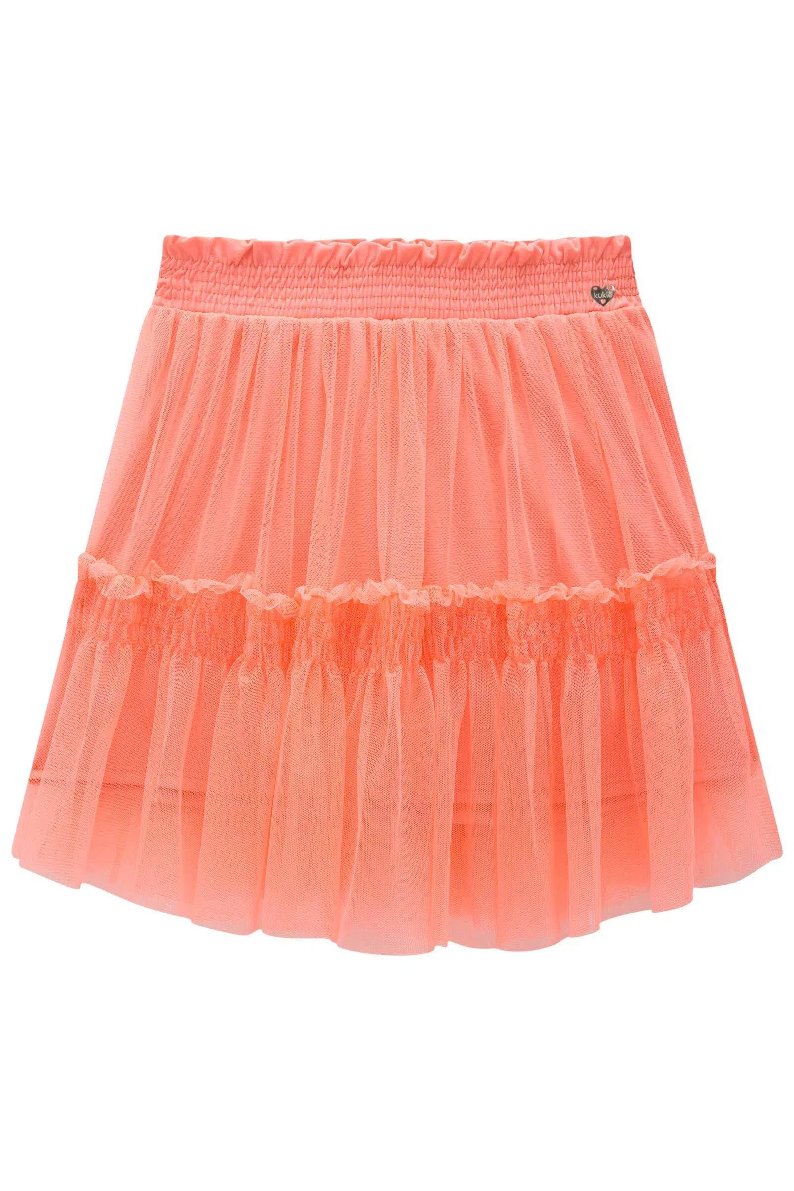 Saia em Tule com Elastano (com Shorts Embutido) 73763 Kukiê