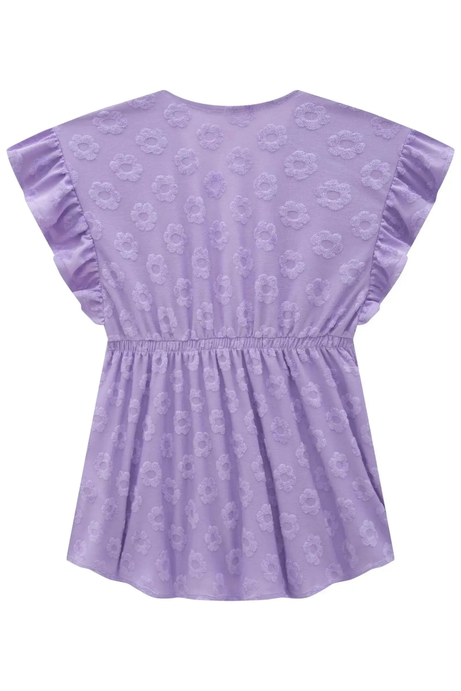 Saída de Praia em Malha Atoalhada 84988 Infanti Infantil Menina