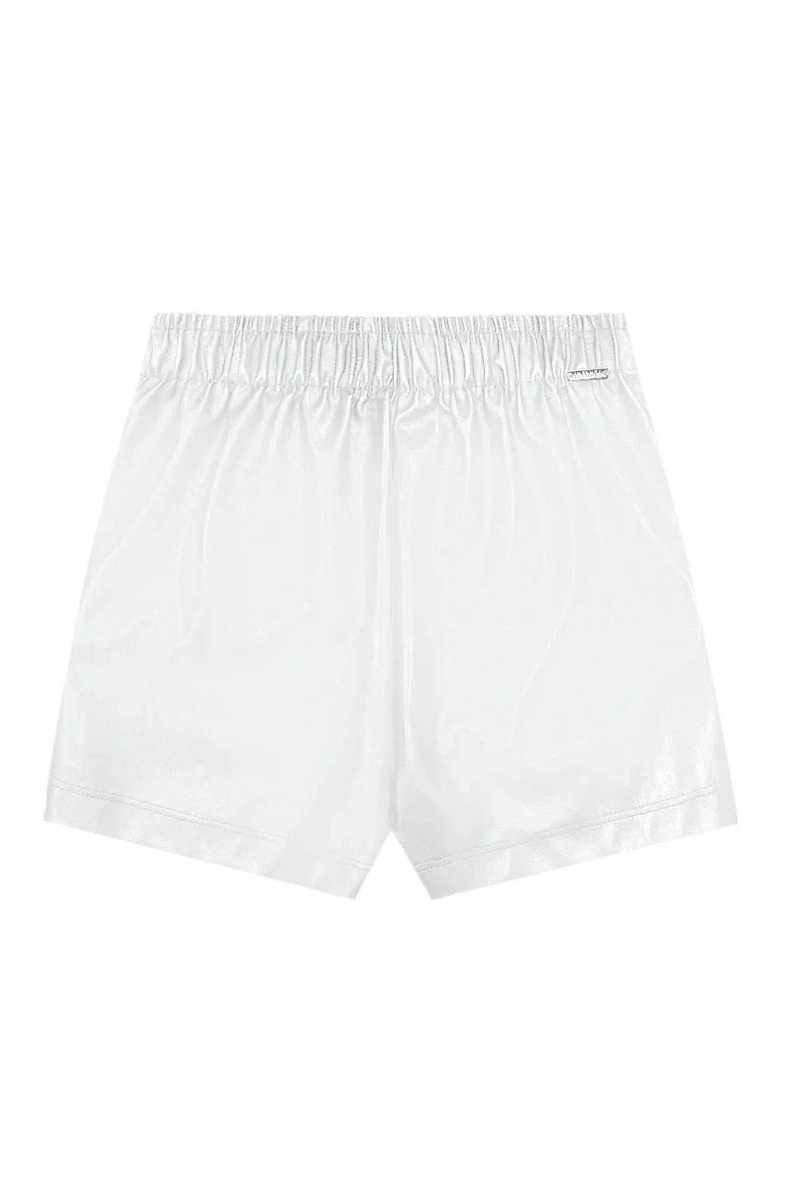 Short Saia em Couro Ecológico 80921 Infanti Infantil Menina