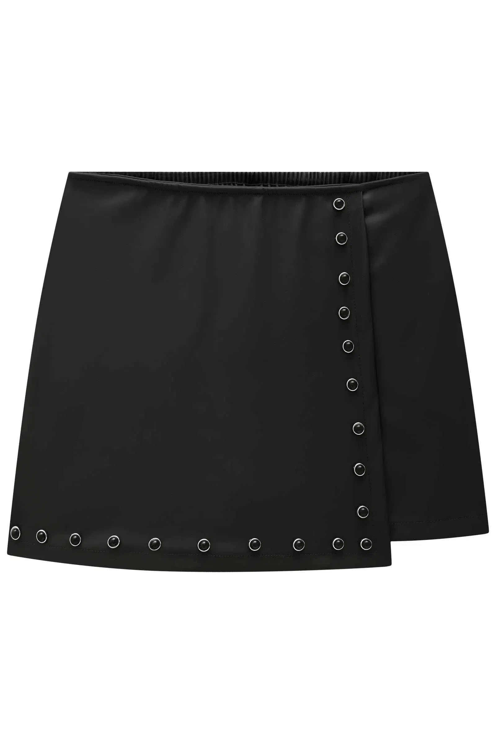 Short Saia em Couro Sintético 79664 Lilimoon Teen Menina