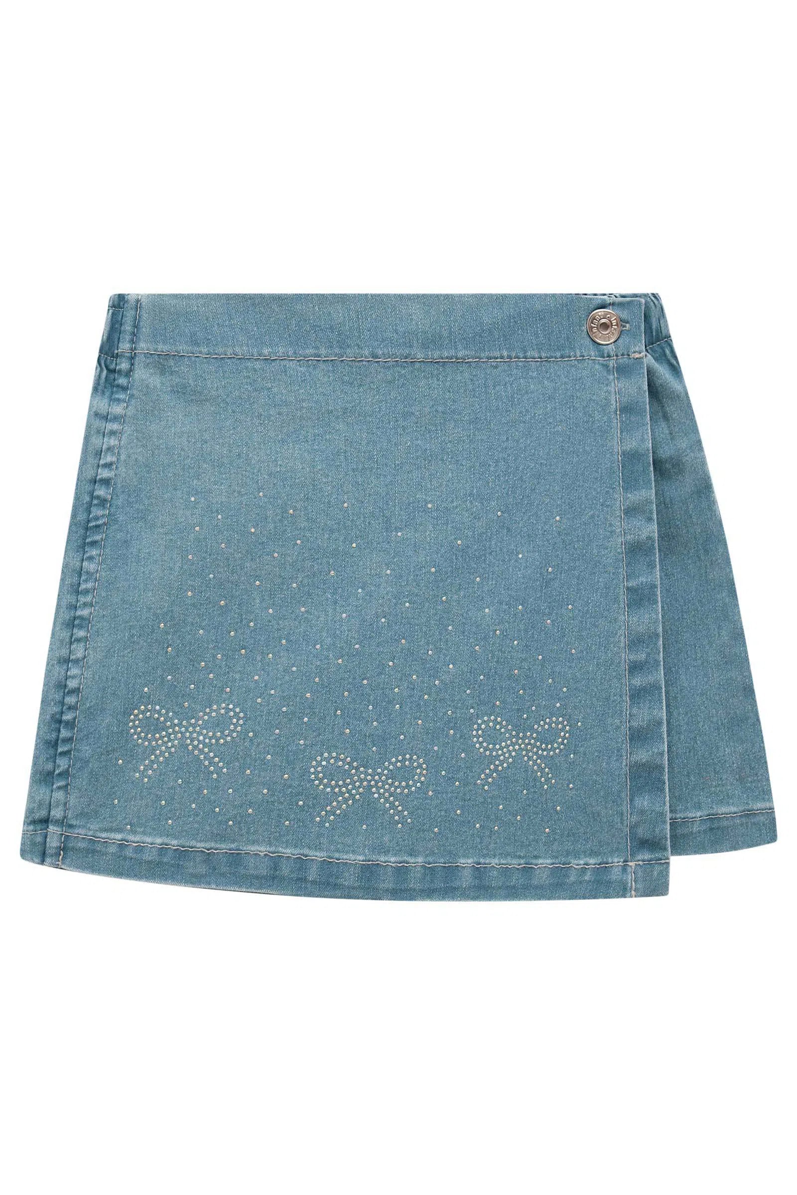 Short Saia em Jeans Bellini com Elastano 78294 Infanti