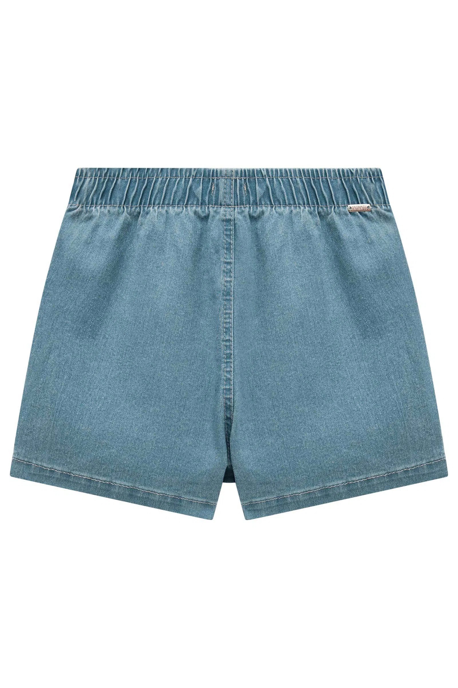 Short Saia em Jeans Bellini com Elastano 78294 Infanti