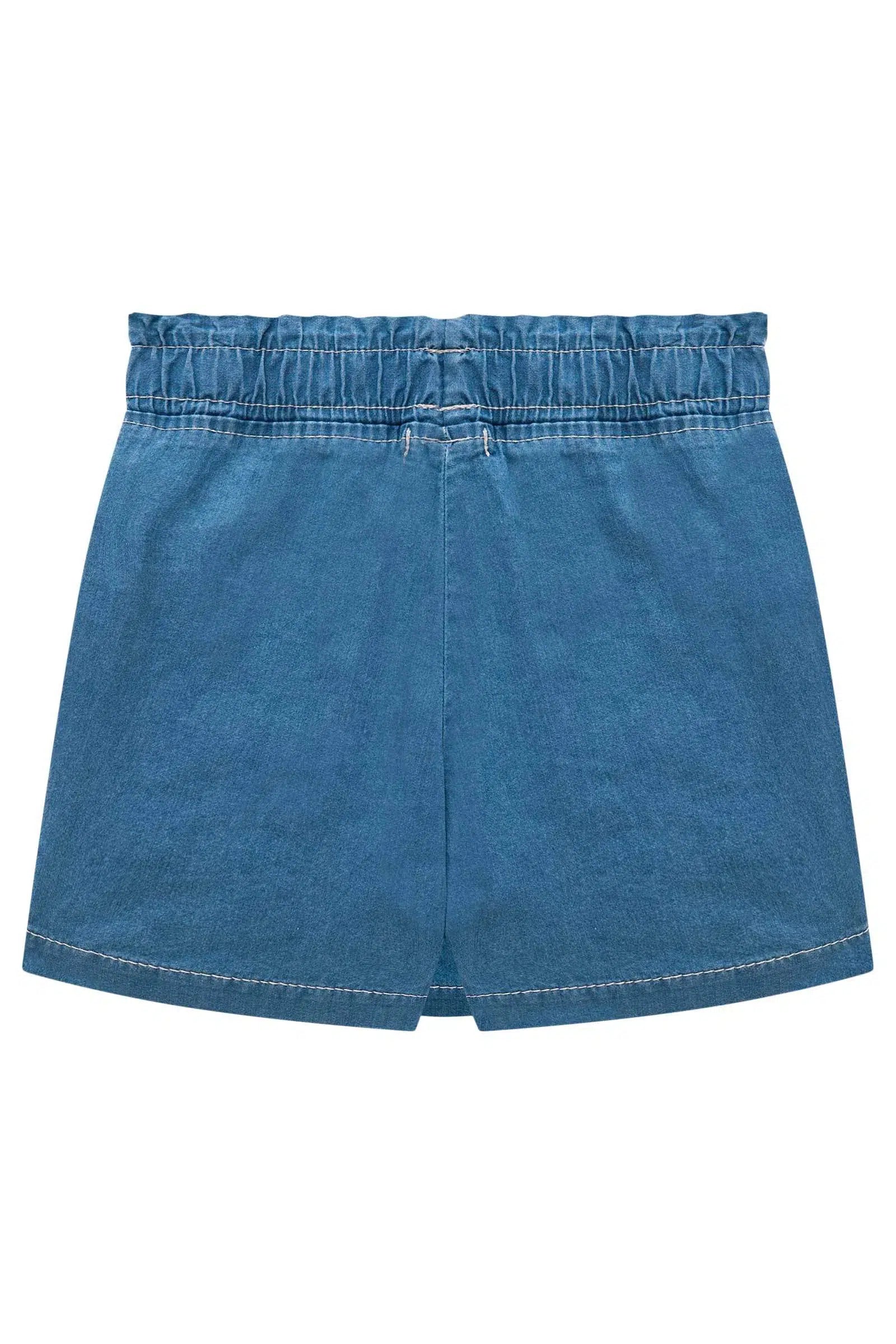 Short Saia em Jeans Liz com Elastano 78399 Kukiê