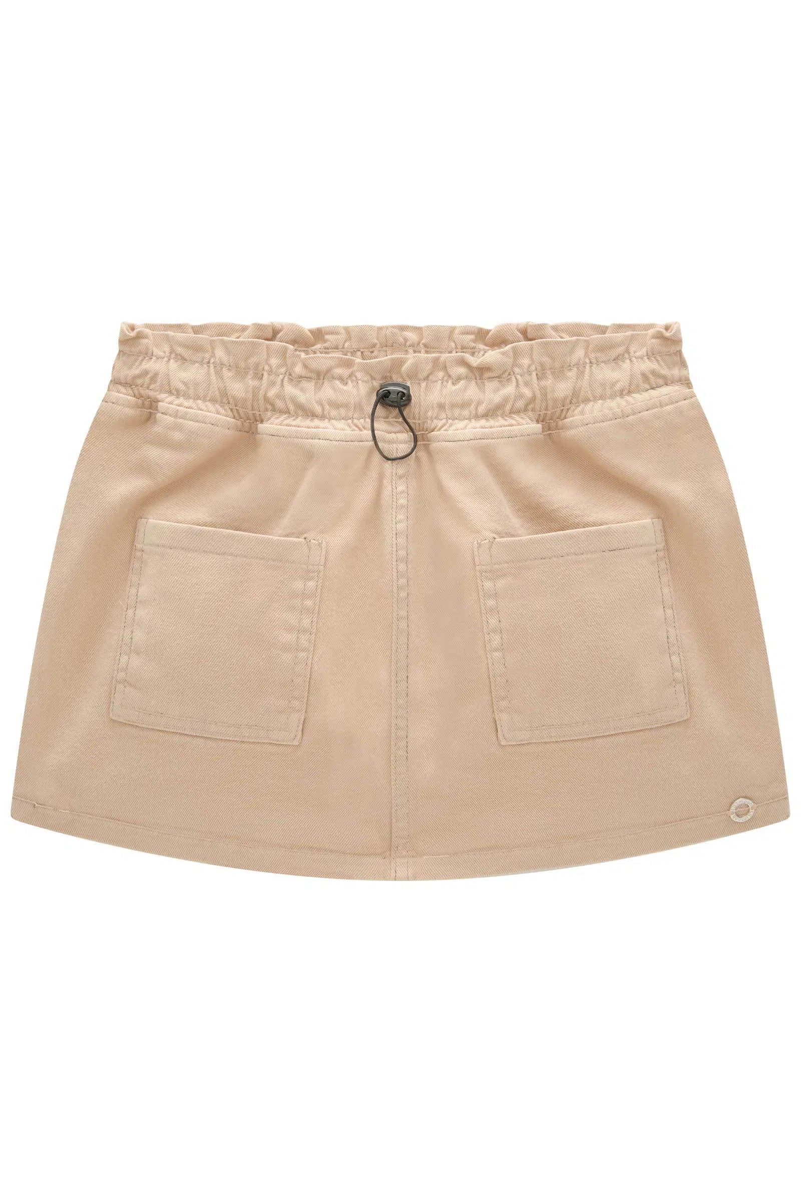 Short Saia em Sarja com Elastano 79675 Lilimoon Teen Menina