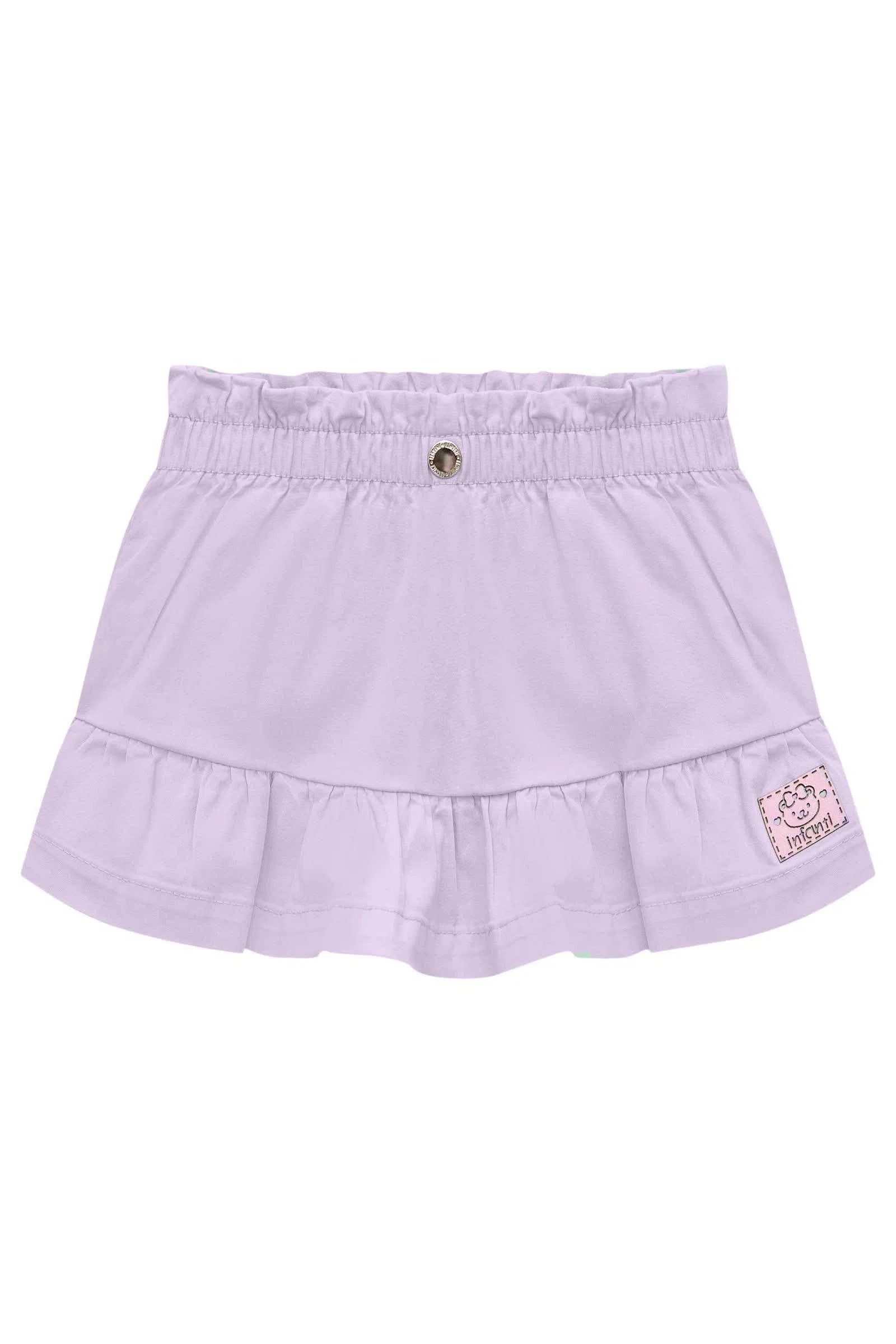 Short Saia em Sarja Daryl com Elastano 75639 Infanti