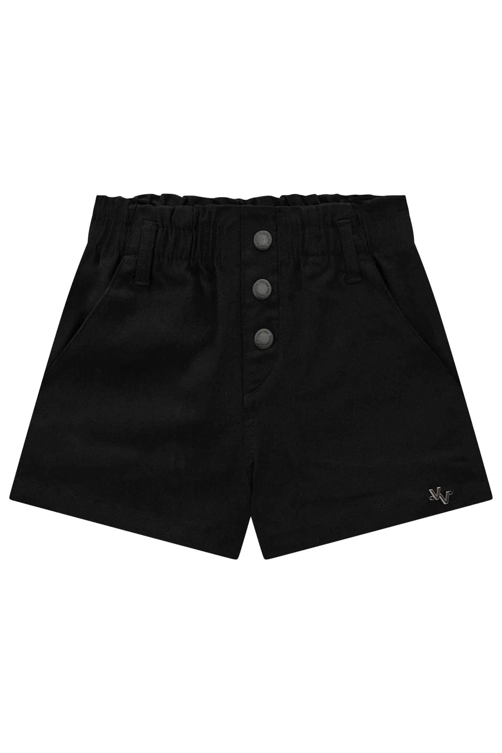 Shorts em Bengaline Sarjado 79792 Vic&Vicky Teen Menina