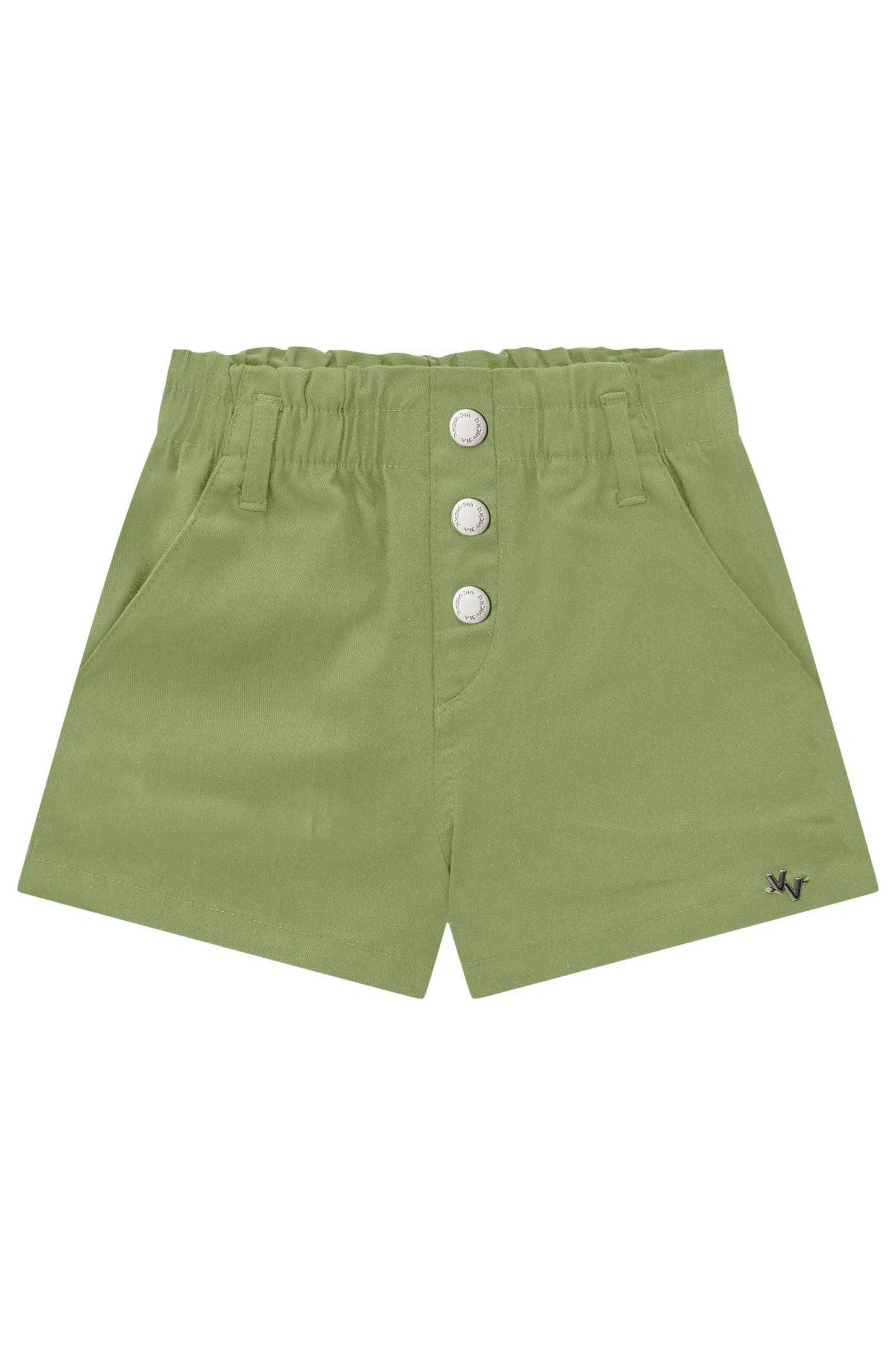 Shorts em Bengaline Sarjado 79792 Vic&Vicky Teen Menina