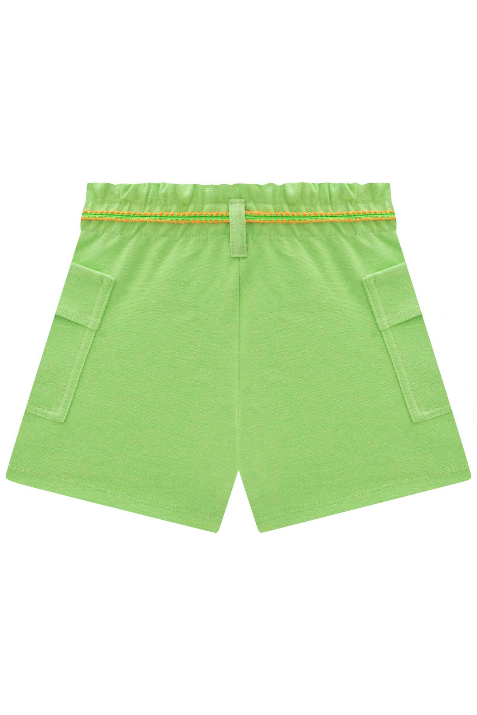 Shorts em Malha Blend 77015 Kukiê