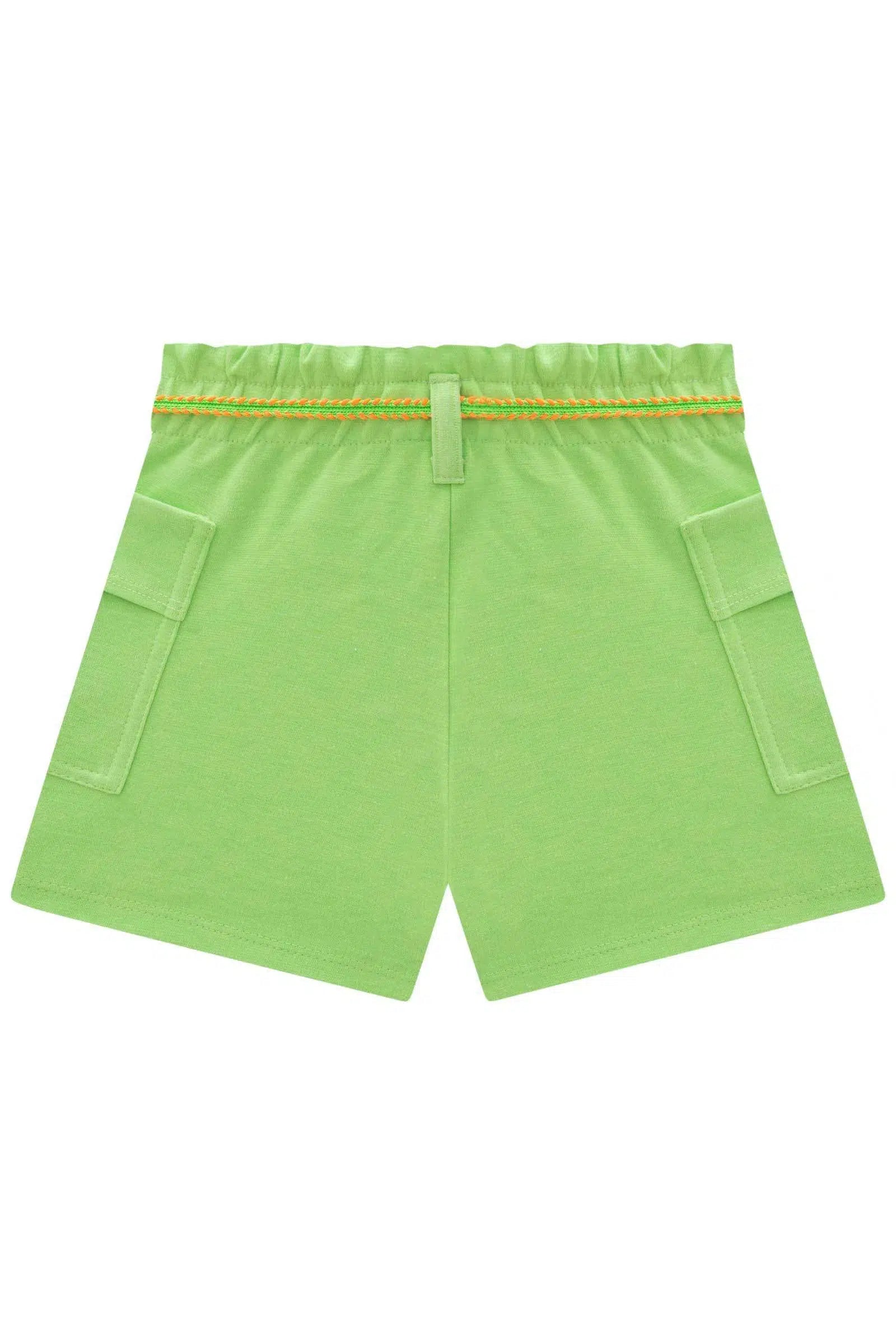 Shorts em Malha Blend 77015 Kukiê