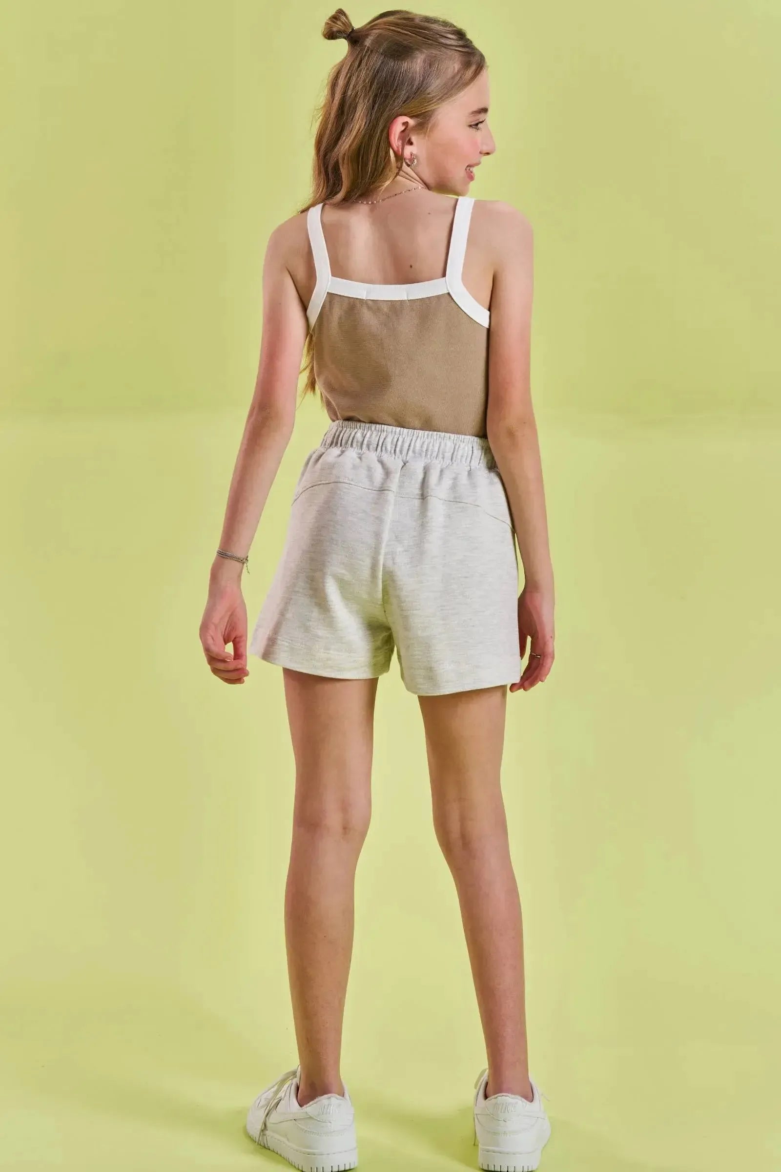 Shorts em Moletom sem Pelucia 83391 Lilimoon Teen Menina