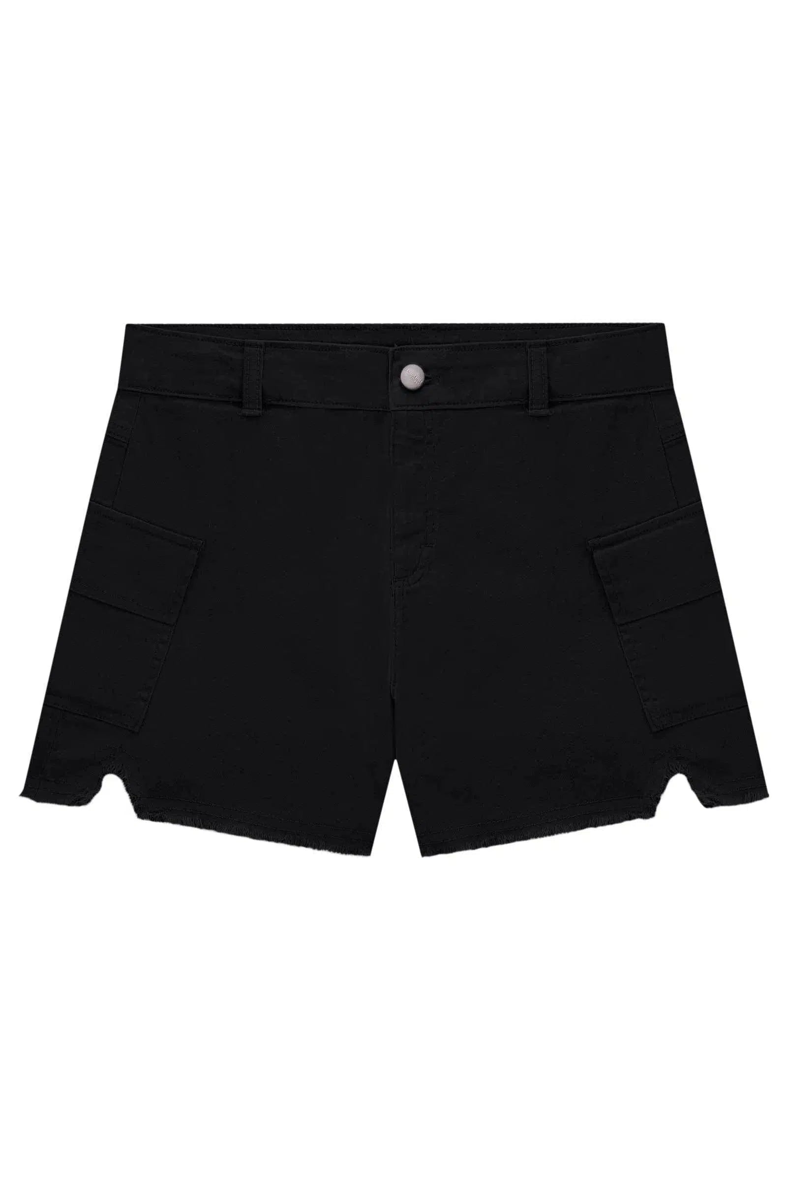 Shorts em Sarja com Elastano 74262 Lilimoon