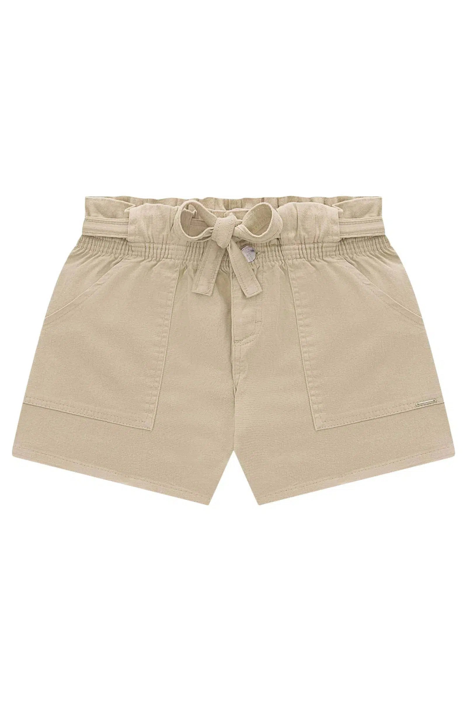 Shorts em Sarja com Elastano 75146 Lilimoon