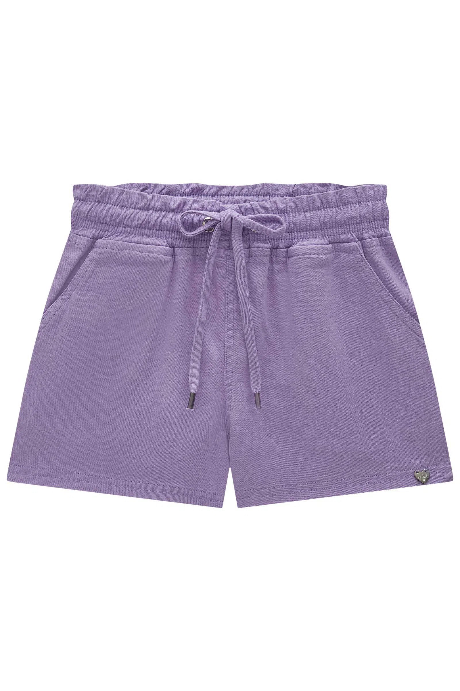 Shorts em Sarja Ônix 73902 Kukiê