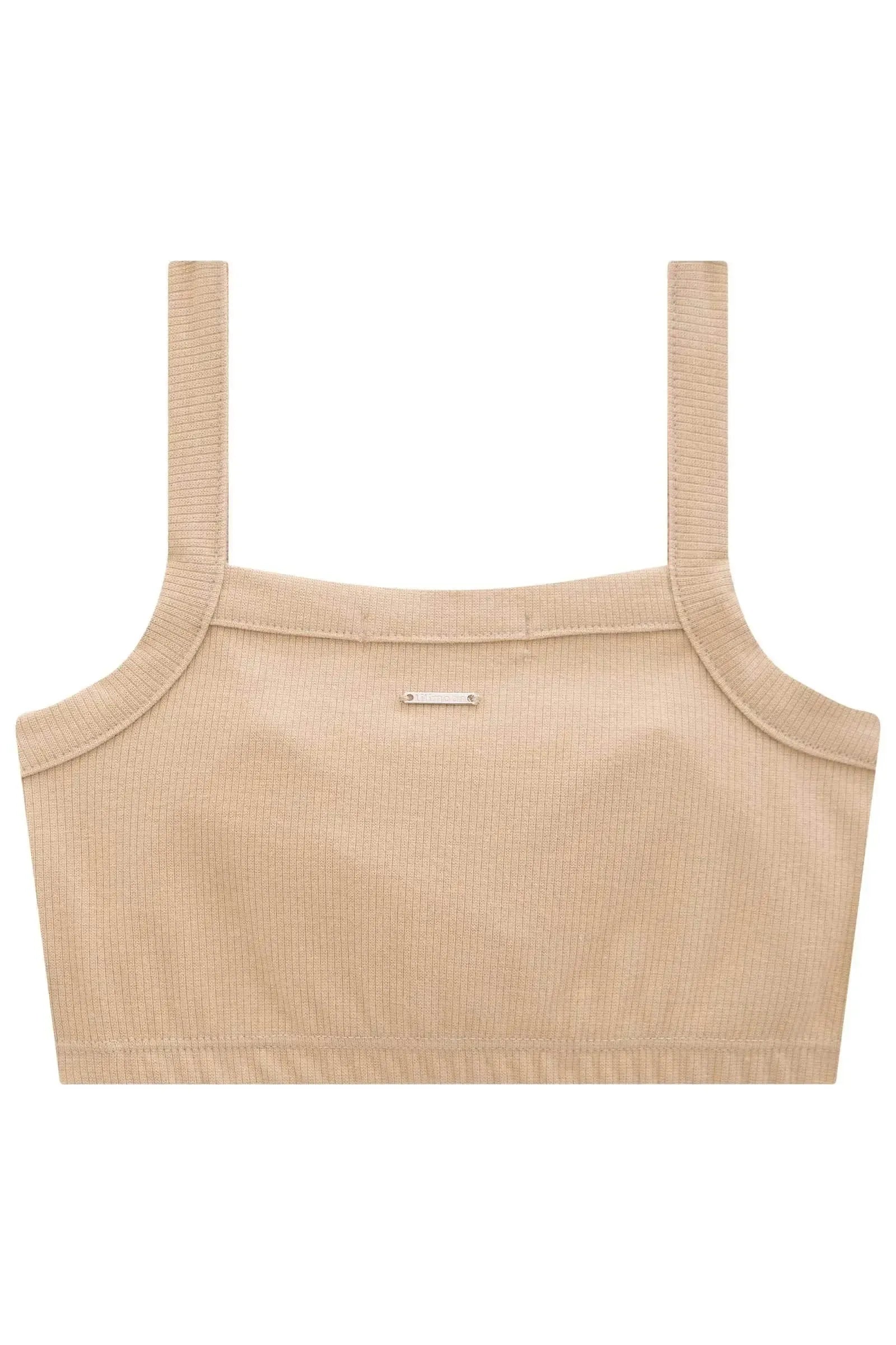 Top Cropped com Bojo em Canelado 83132 Lilimoon Teen Menina