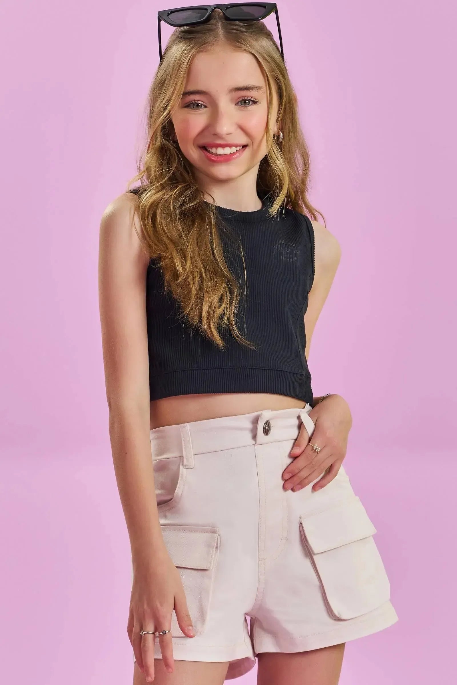 Top Cropped em Soft Line 83134 Lilimoon Teen Menina