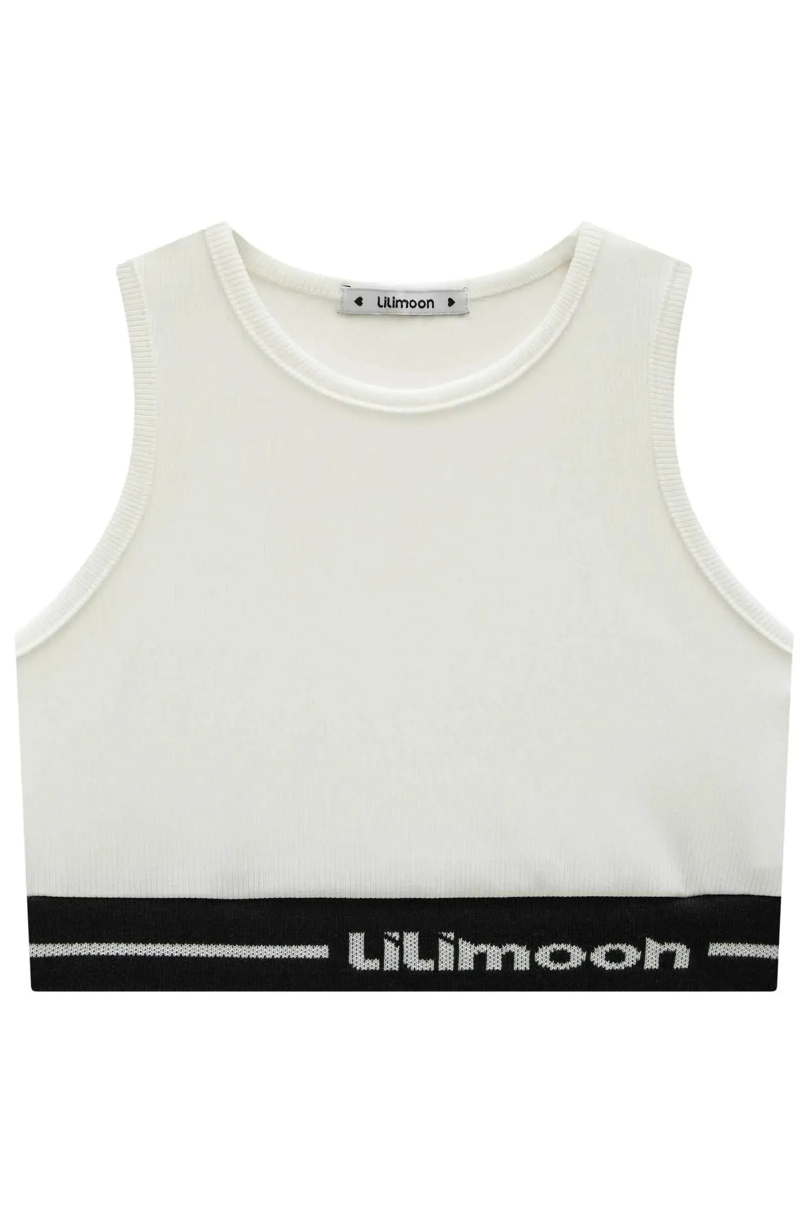 Top Cropped Nadador em Canelado Fancy 83133 Lilimoon Teen Menina