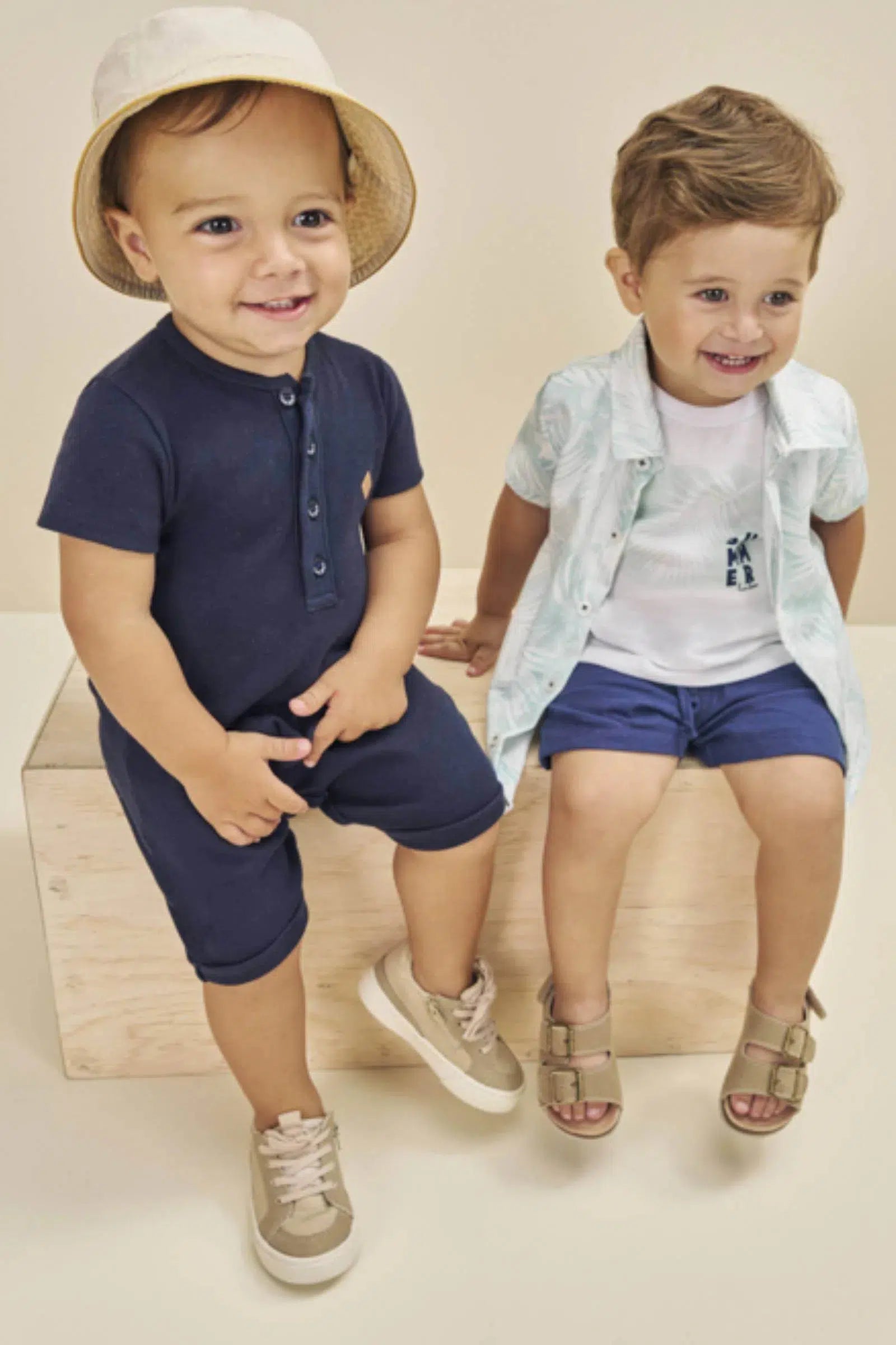 Trio Camisa em Tecido Visco Twill Camiseta em Malha e Bermuda Linho Santorine com Elastano 78097 LucBoo