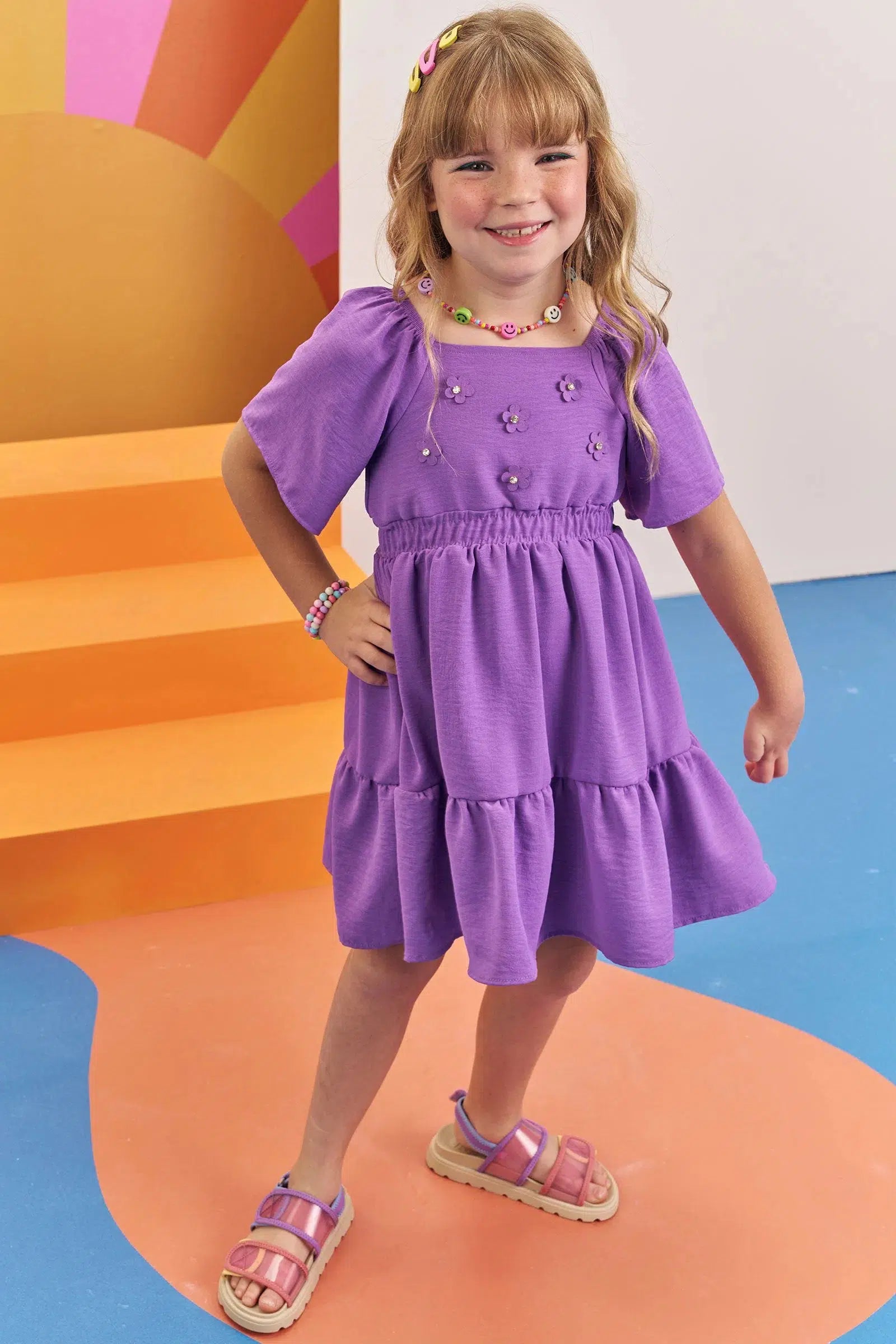 Vestido em Air Flow 75628 Infanti