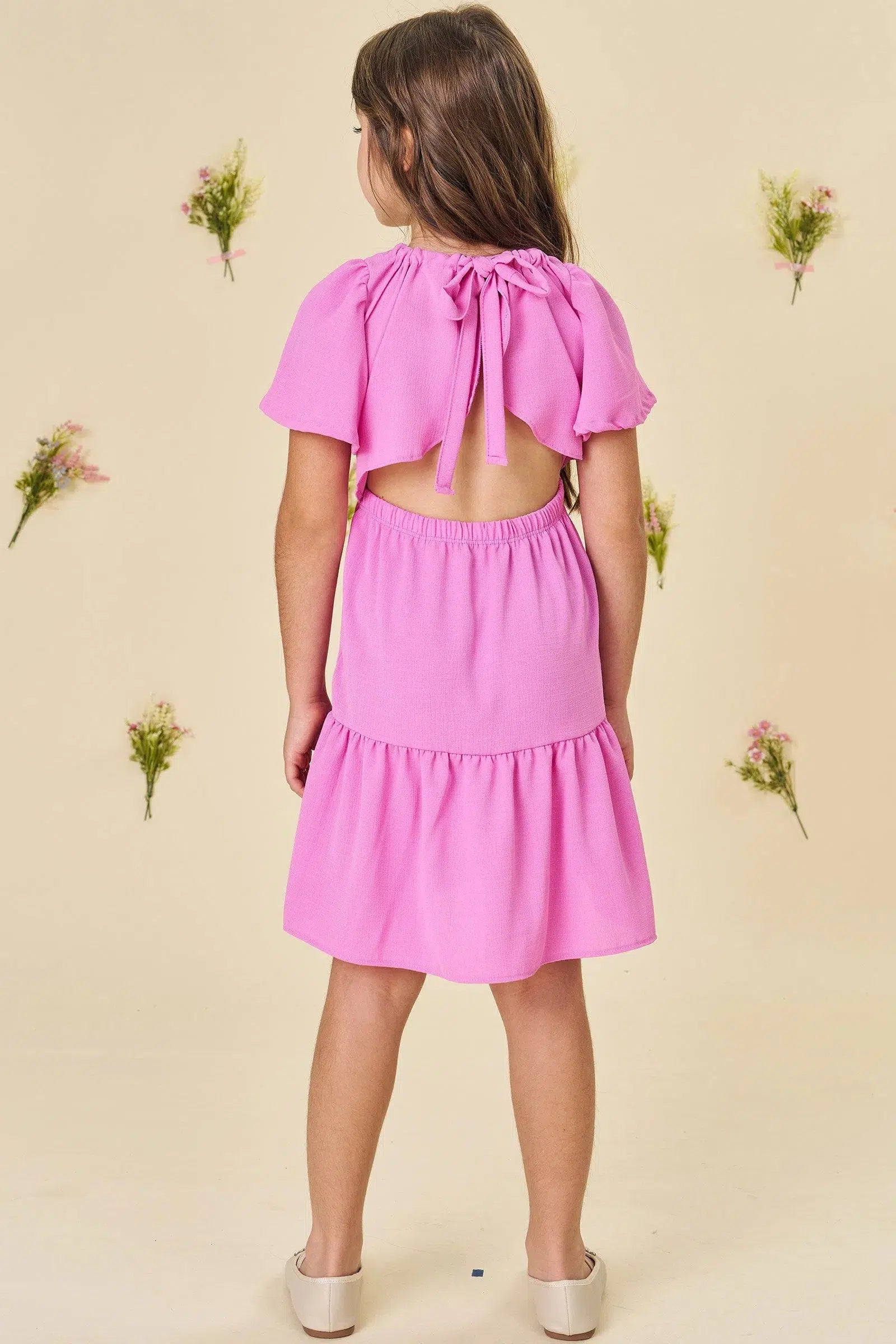 Vestido Infantil em Air Flow Crepe Duna 81895 Infanti