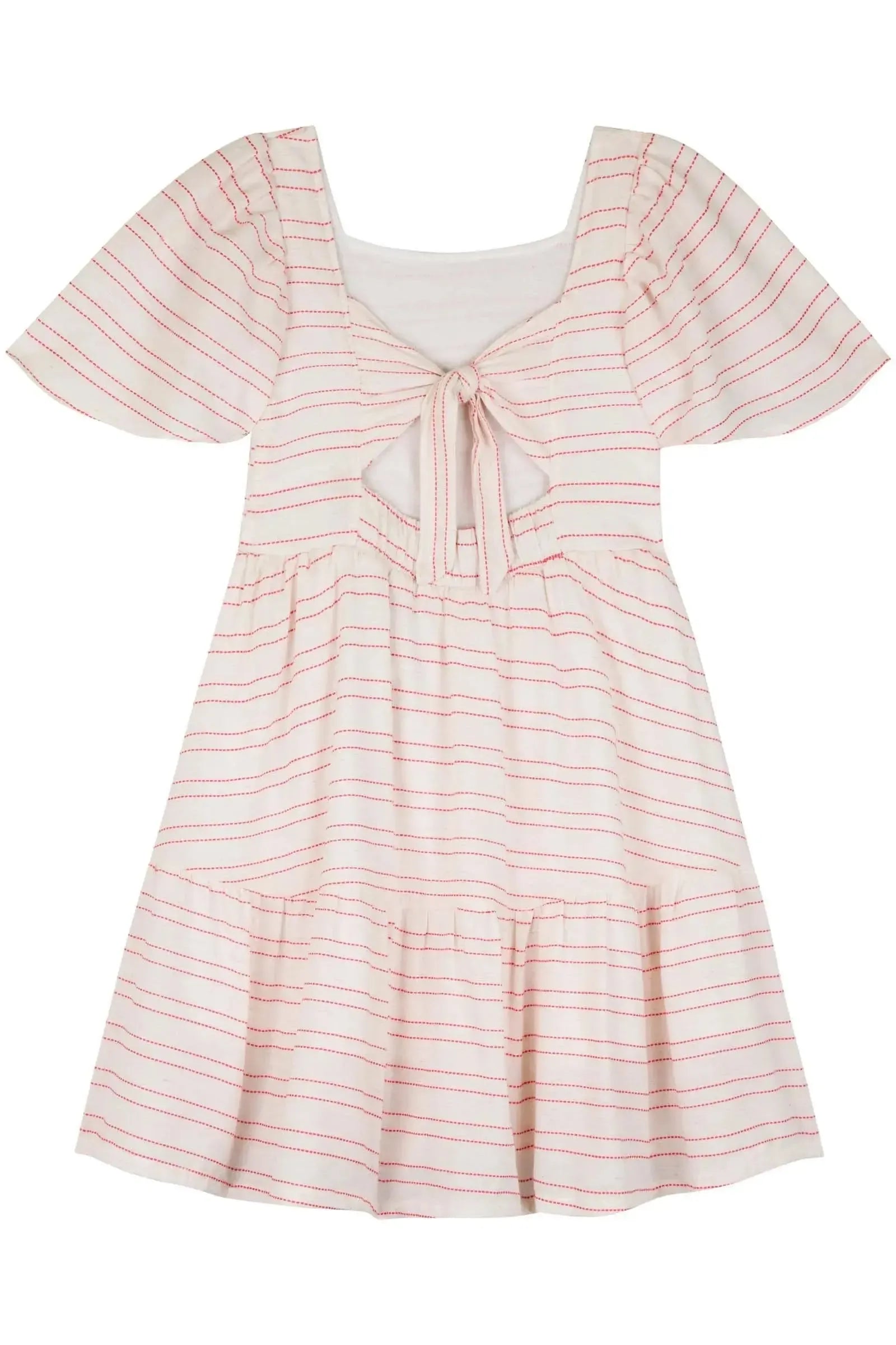 Vestido em Blend de Viscose 84176 Kukiê Infantil Menina