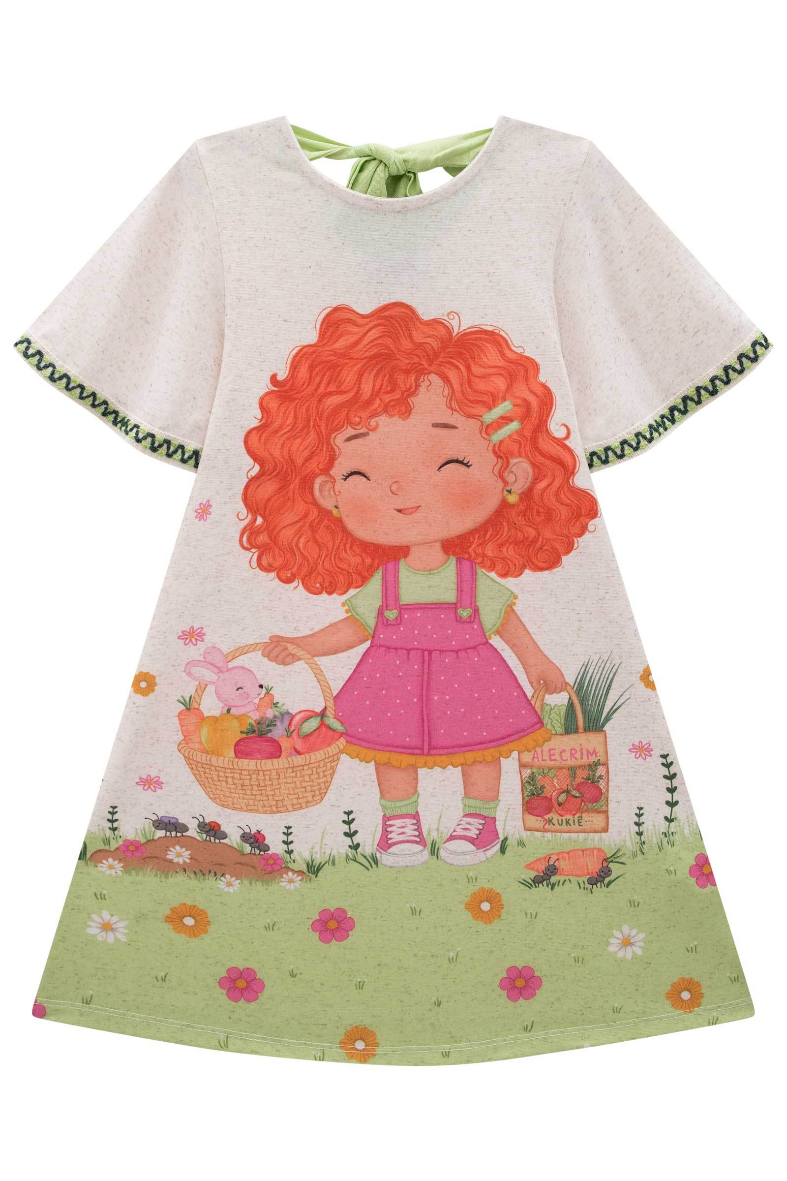 Vestido em Cotton Linho 76990 Kukiê