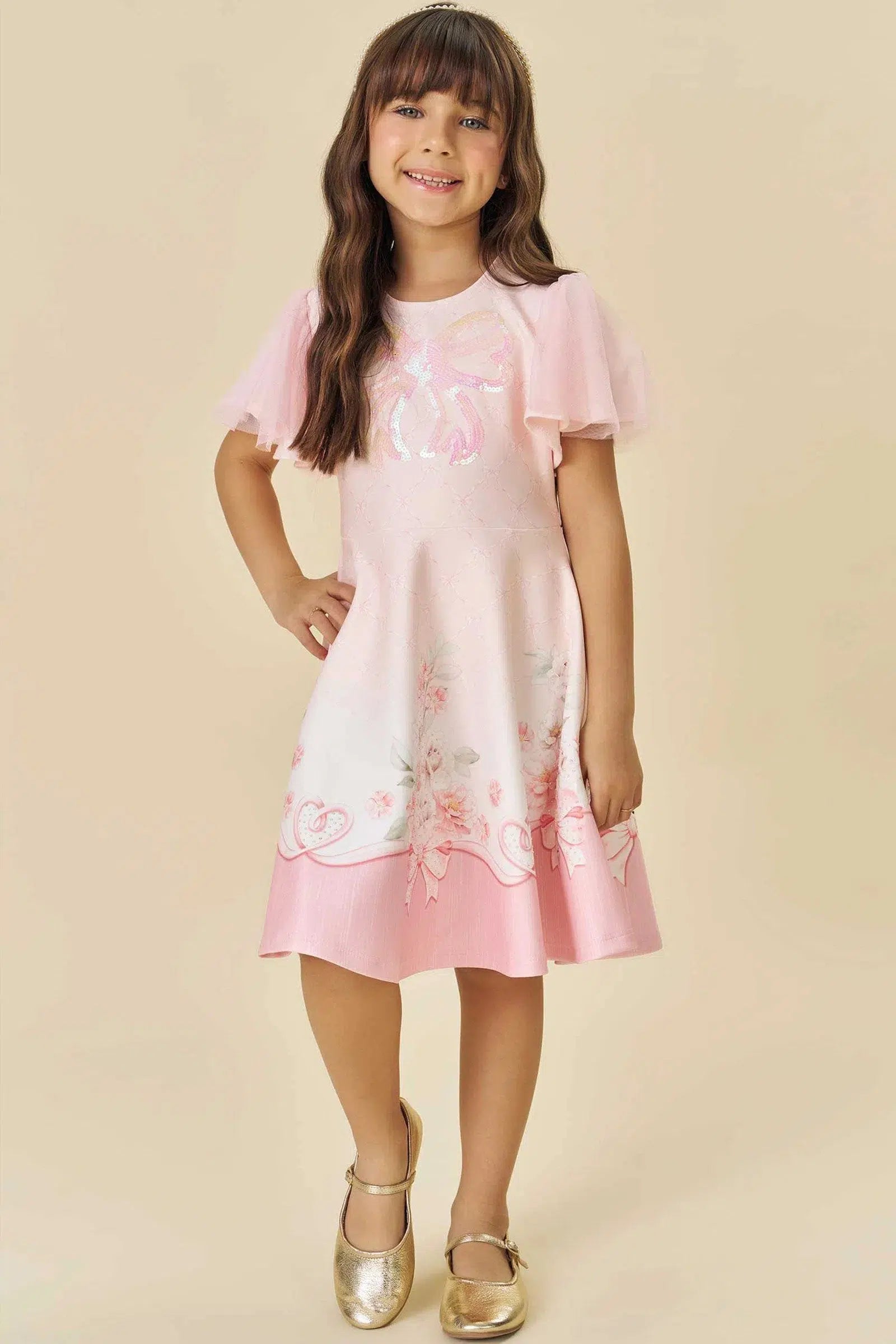 Vestido Infantil em Fly Tech 82175 Infanti