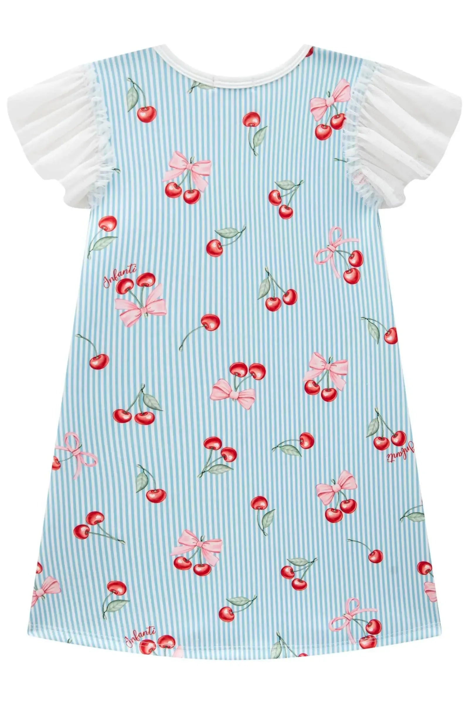 Vestido em Fly Tech 85769 Infanti Infantil Menina
