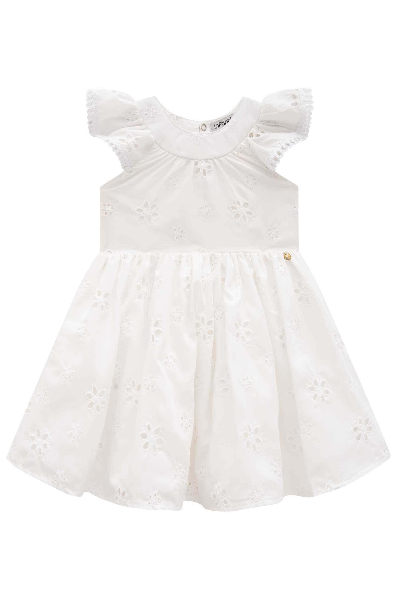 Vestido em Laise Sunny 77987 Infanti