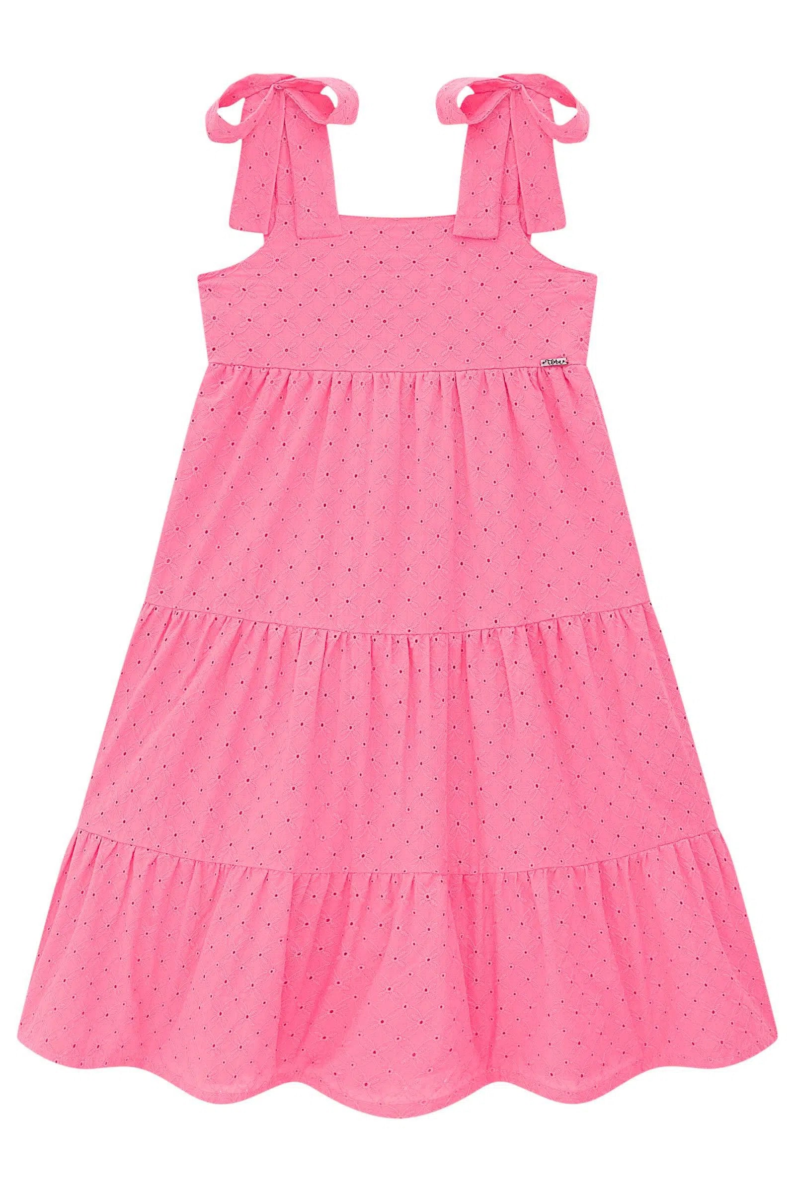 Vestido em Laise Verano 74613 Infanti