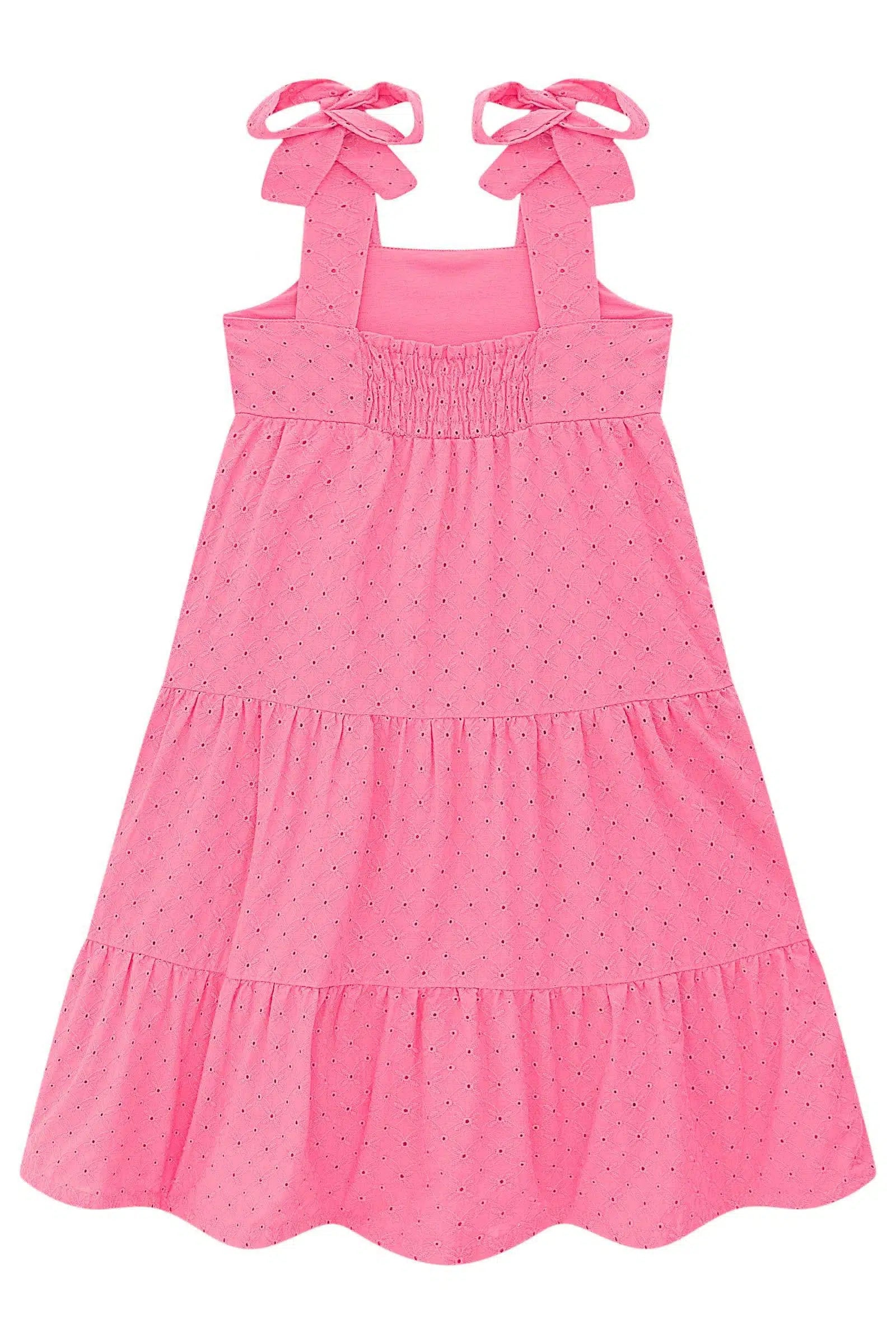 Vestido em Laise Verano 74613 Infanti