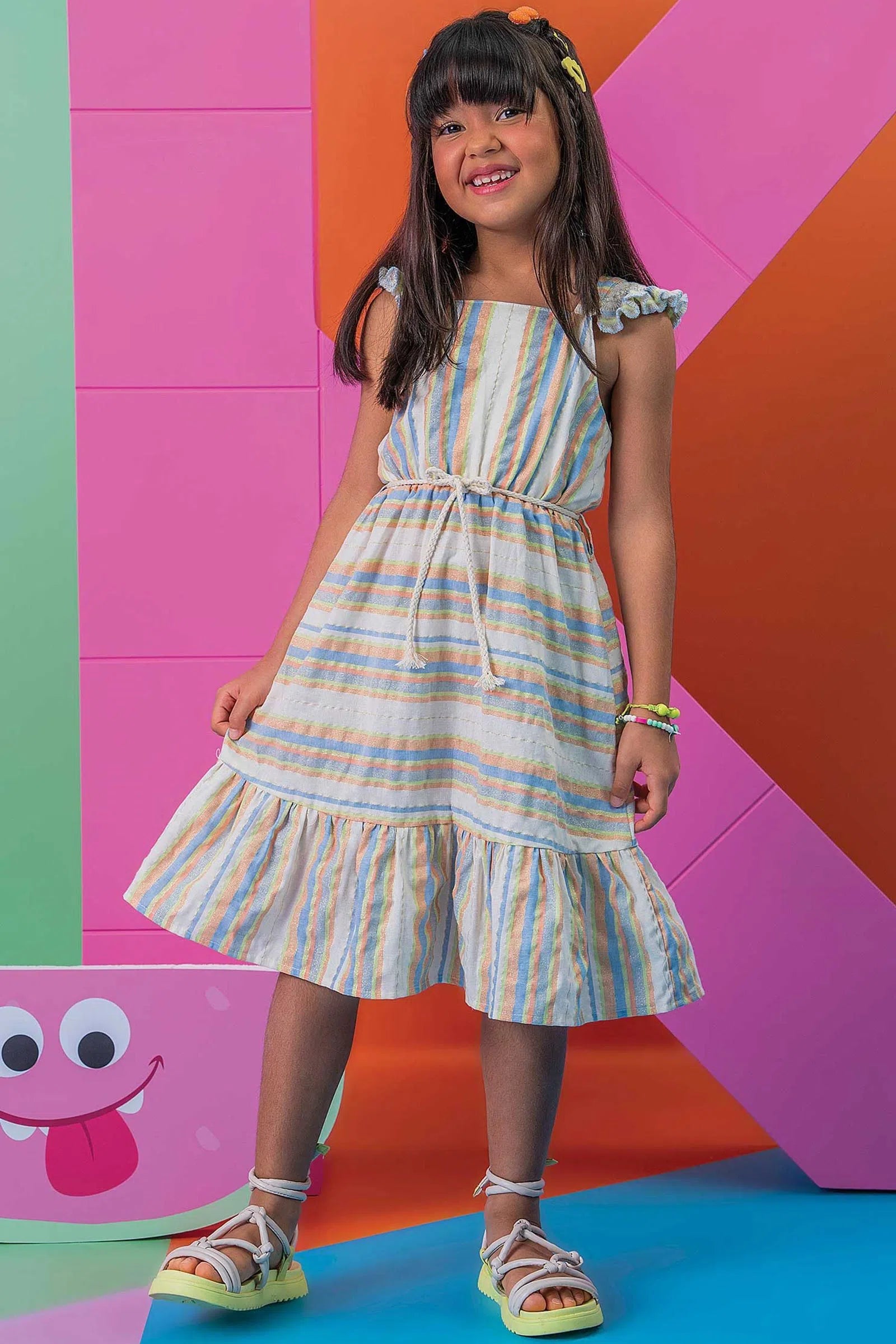 Vestido em Linho 75230 Kukiê